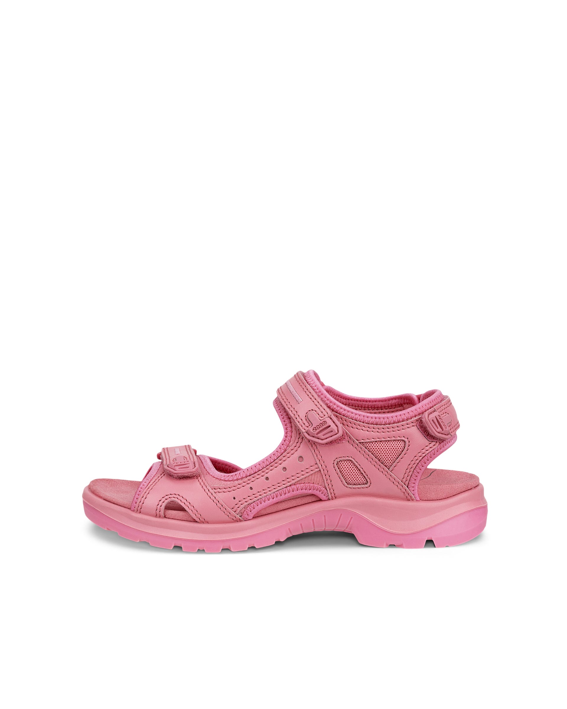 Women's ECCO® Offroad Leather Outdoor Sandal Pink