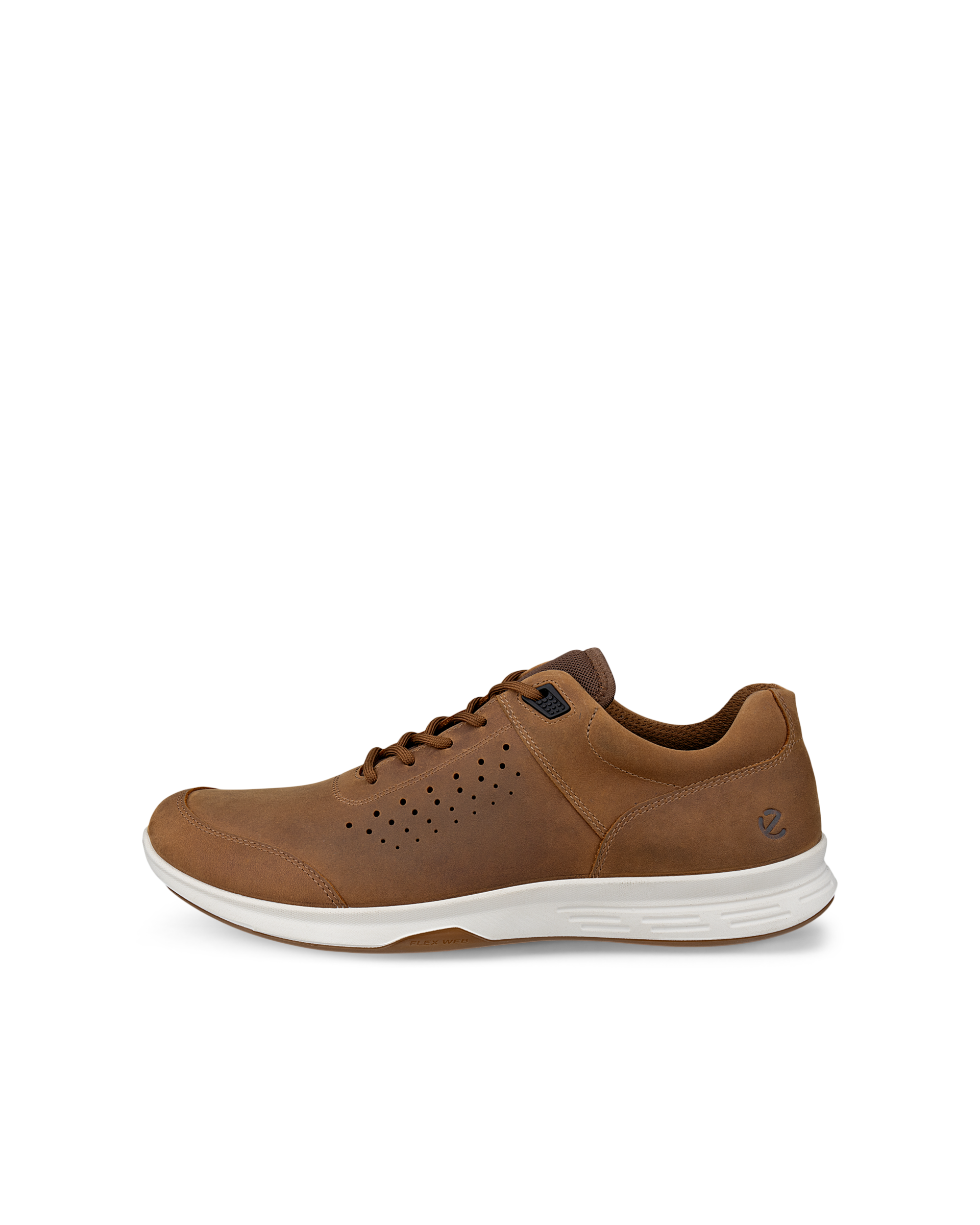 ECCO EXCEED - Men's Nubuck Lace-Up Shoe - Brown - 46