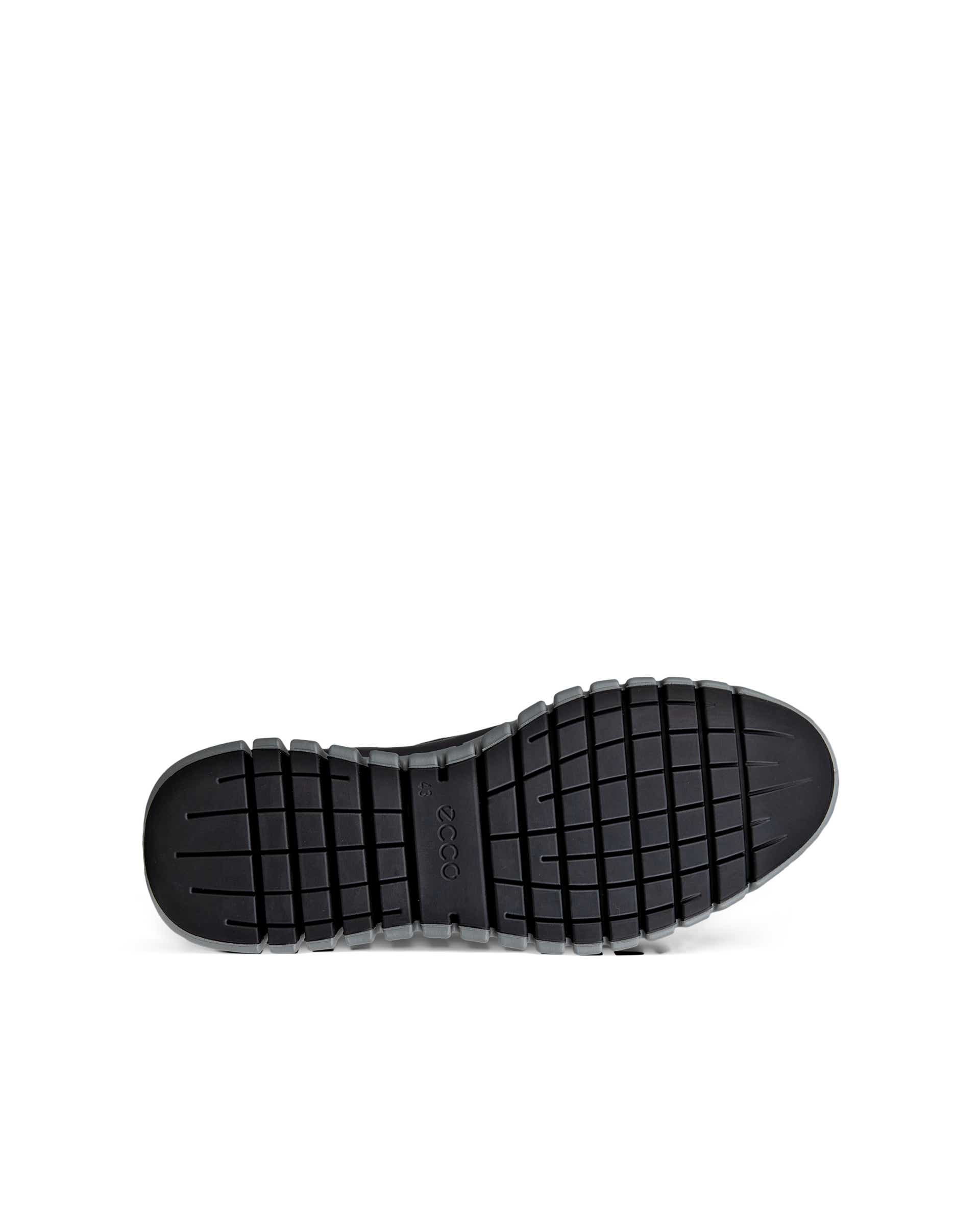 Men's ECCO® Gruuv Textile Slip-In Sneaker - Grey - Sole