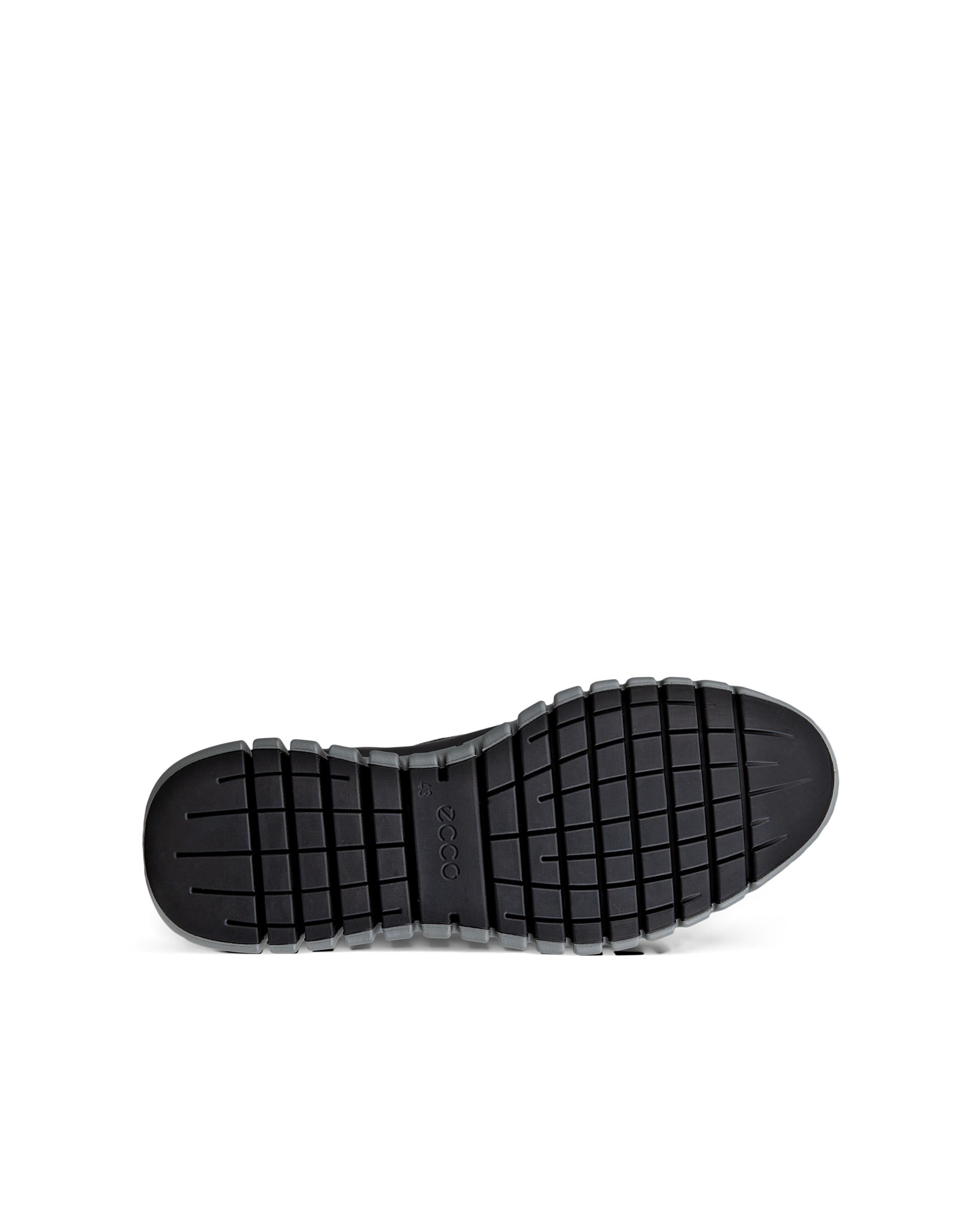 Men's ECCO® Gruuv Textile Slip-In Sneaker - Grey - Sole