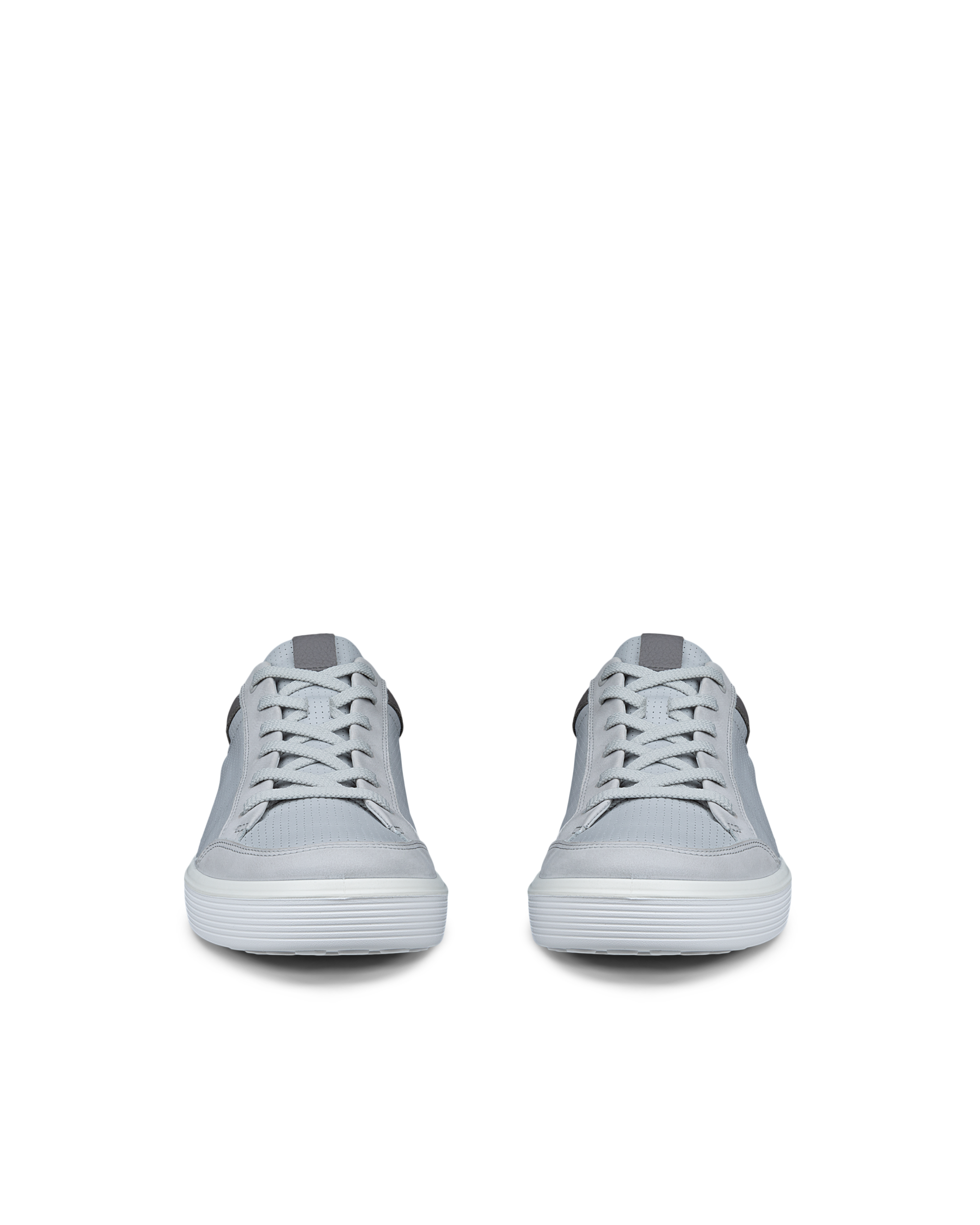 ECCO SOFT 60 MEN メンズ レザースニーカー | グレー