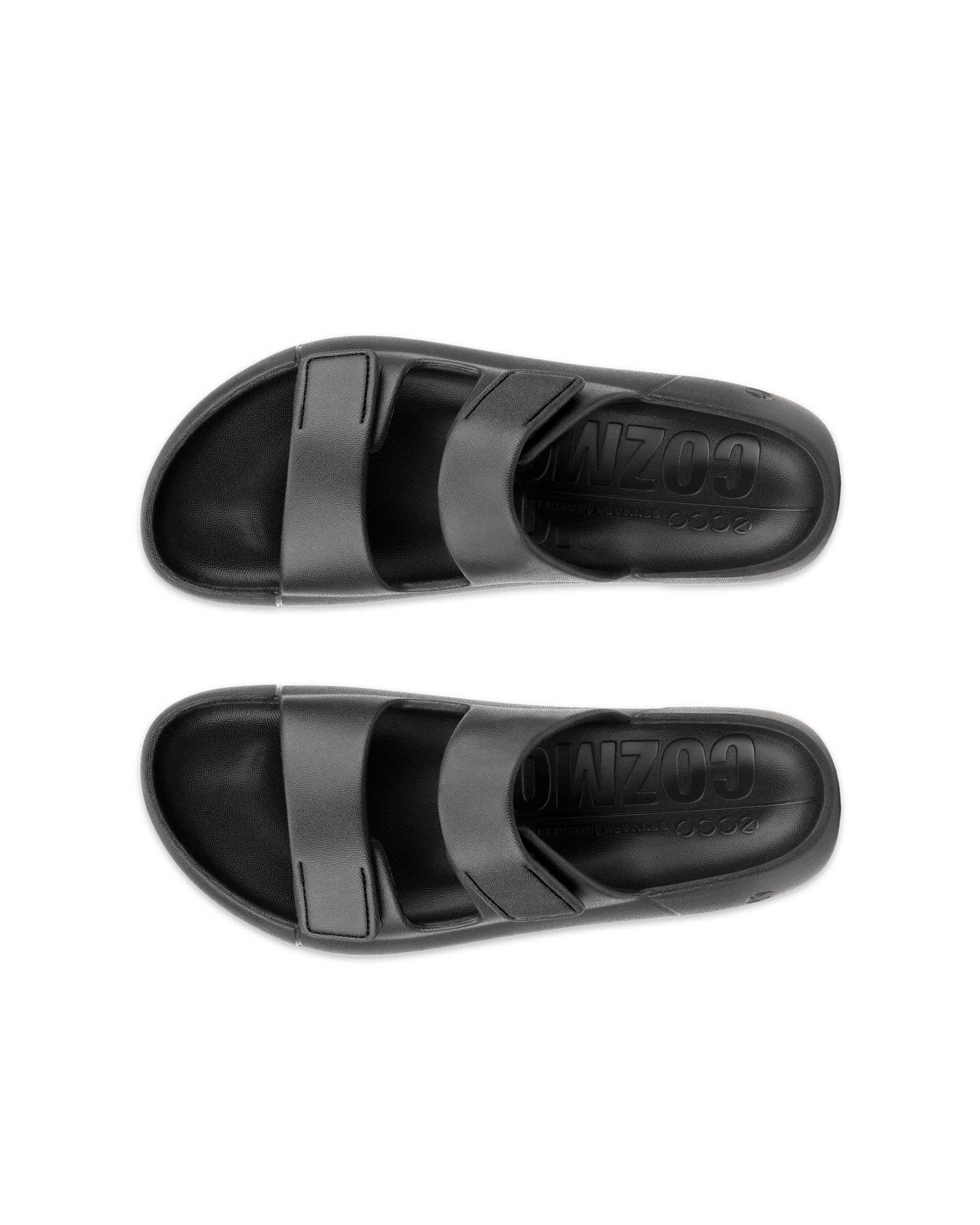 ECCO Cozmo E Sandal  2ストラップサンダル - ブラック - Top left pair