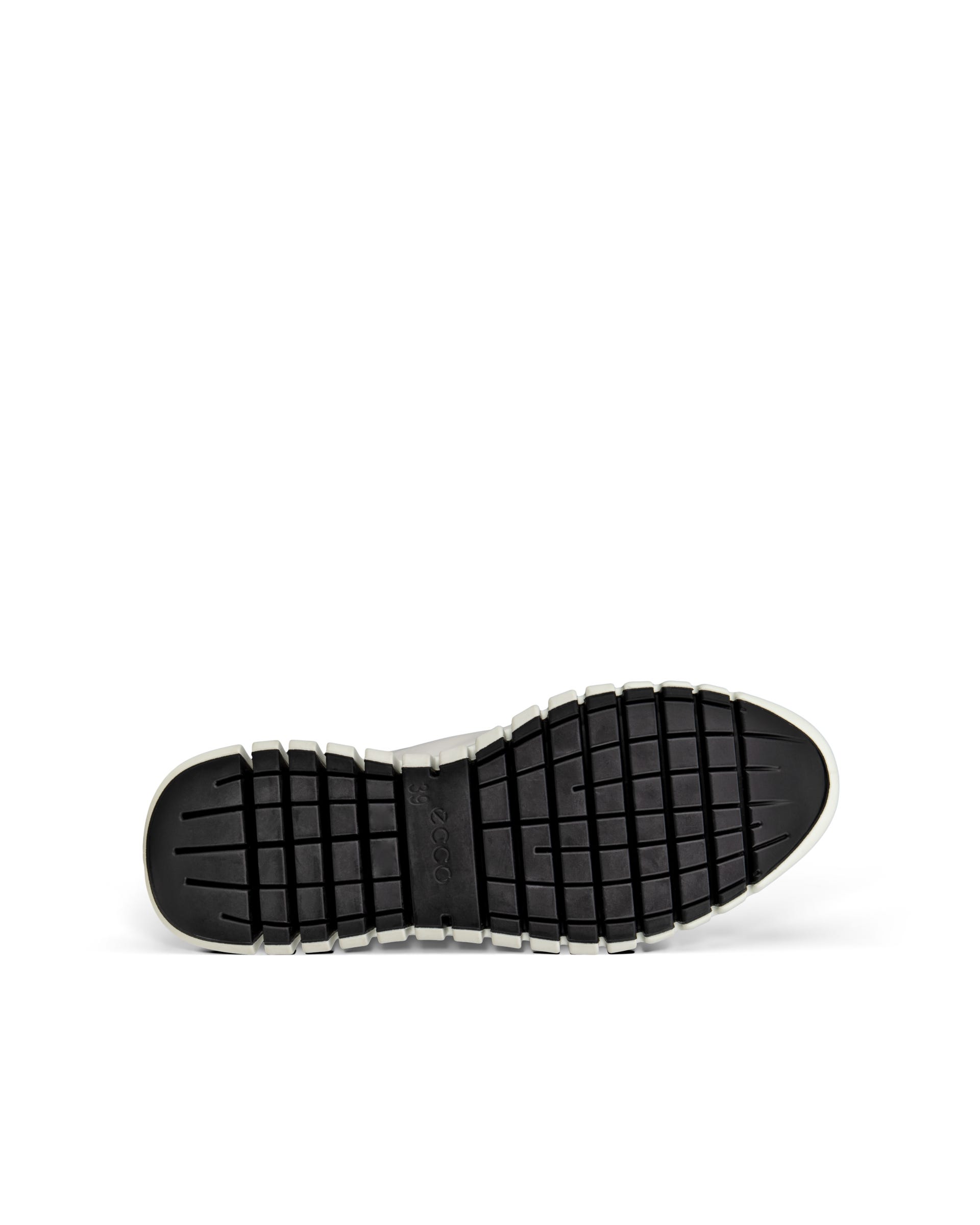 ECCO® Gruuv baskets en cuir pour femme - Blanc - Sole