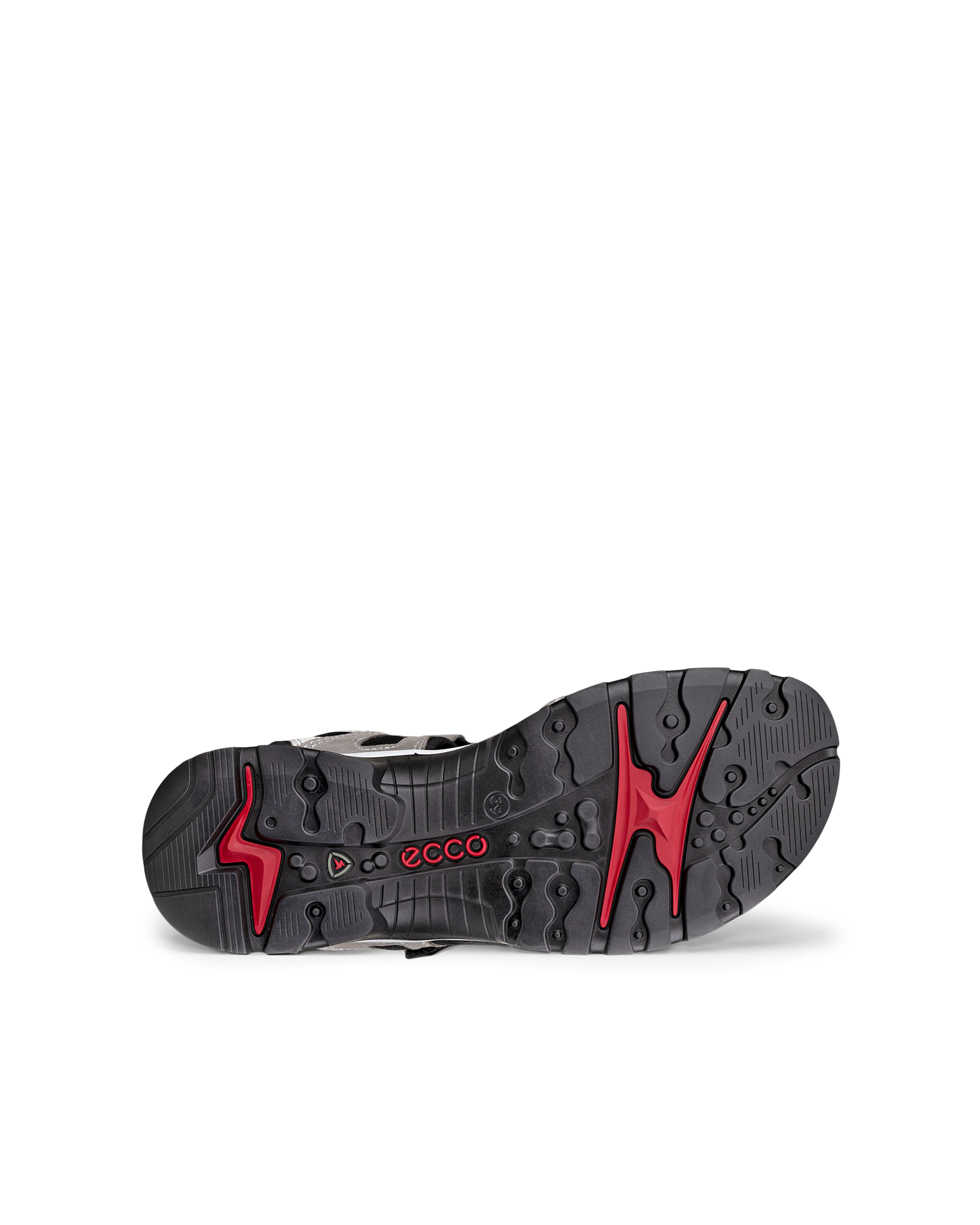 Sandalias para caminar de nobuk ECCO® OFFROAD para mujer - Gris - Sole
