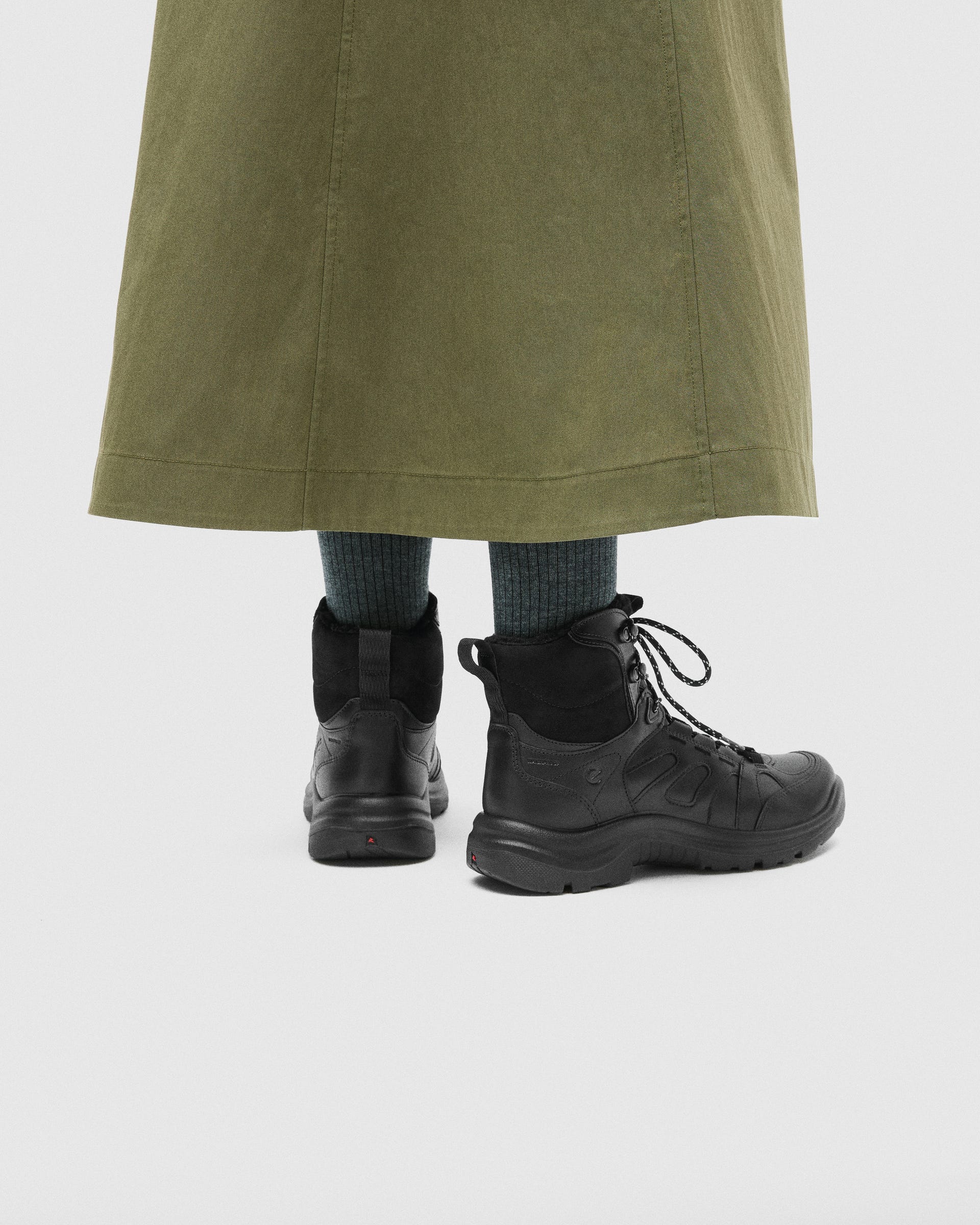 Women's ECCO® Offroad Leather Waterproof Mid-Cut Outdoor Boot