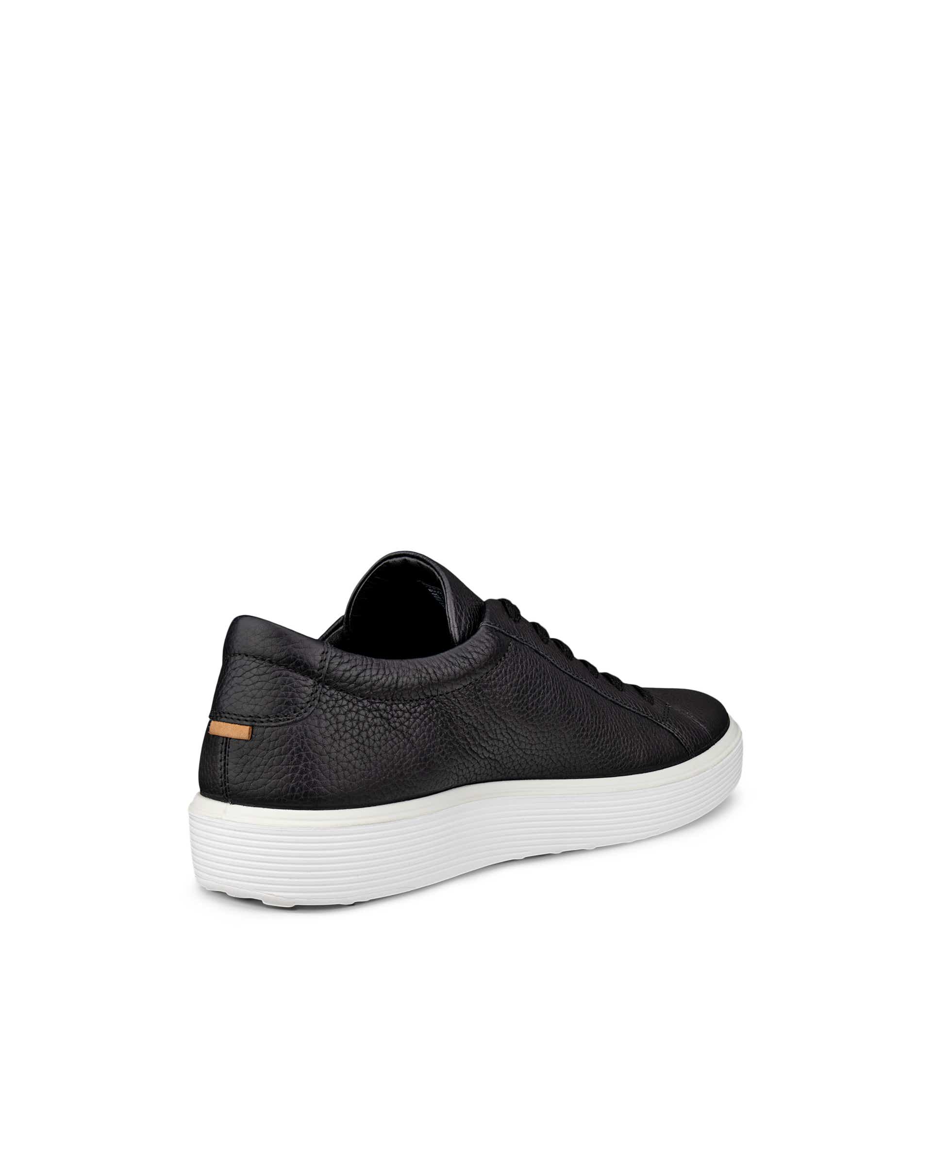 ECCO® Soft 60 Skinnsneaker herr - Svart - Back