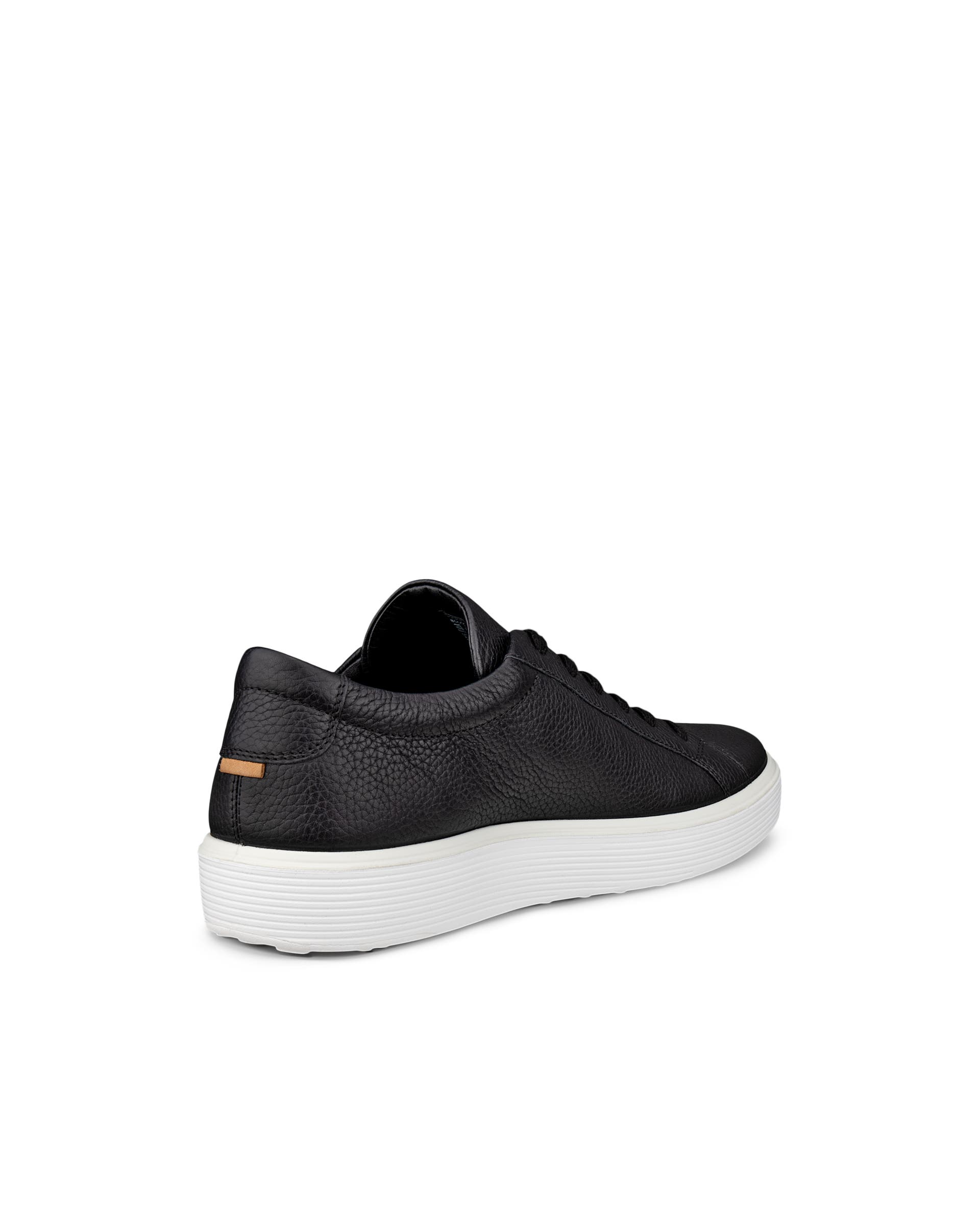ECCO® Soft 60 Skinnsneaker herr - Svart - Back