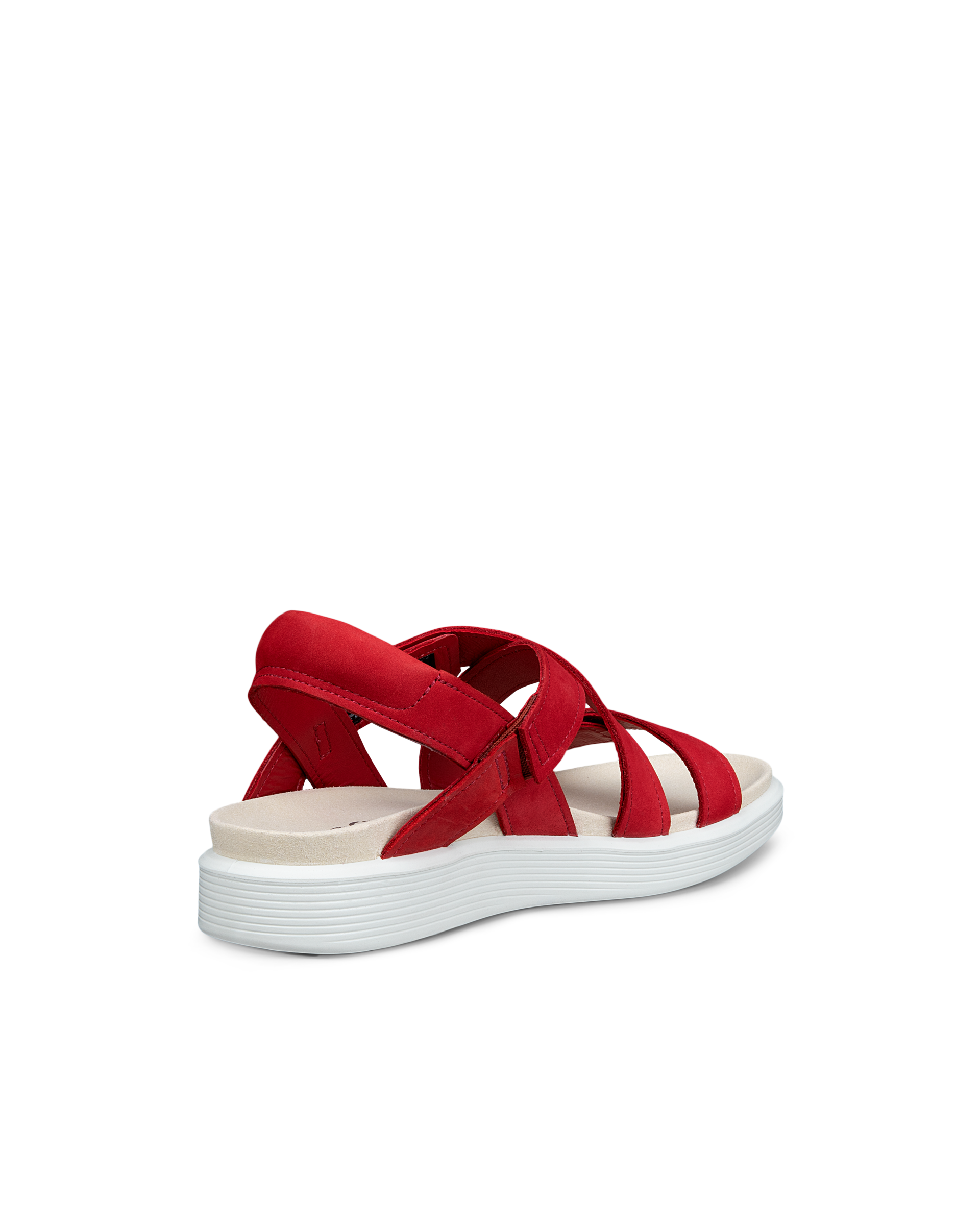 ECCO Soft Sandal — Red