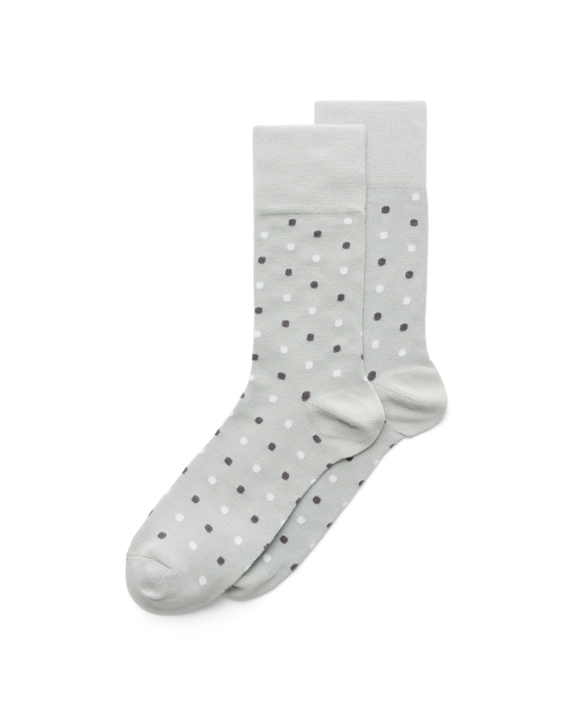 ECCO Classic Dotted Mid Cut — Grey