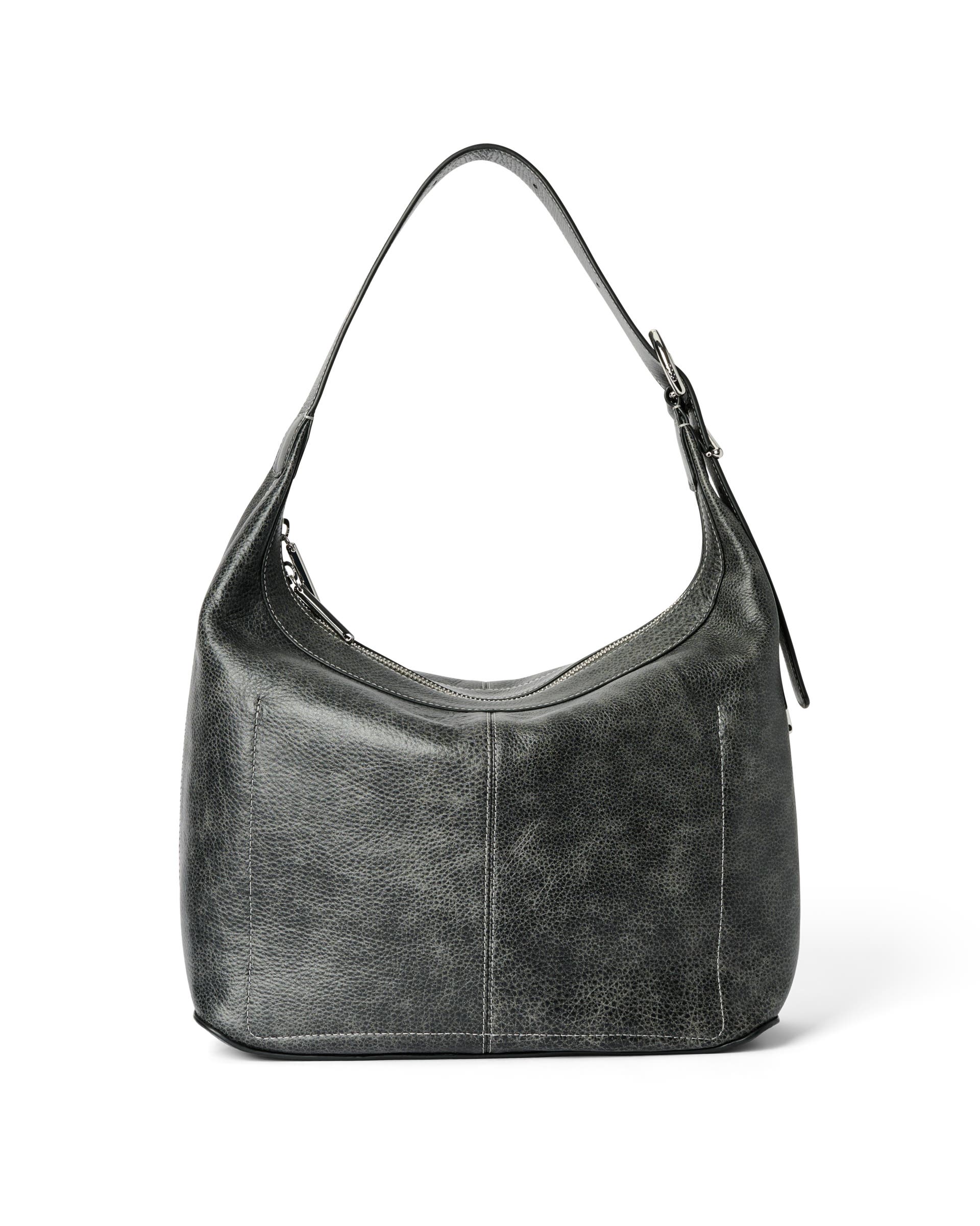 Sac en cuir ECCO® Hobo Medium porté épaule et bandoulière - Multicolore - Back