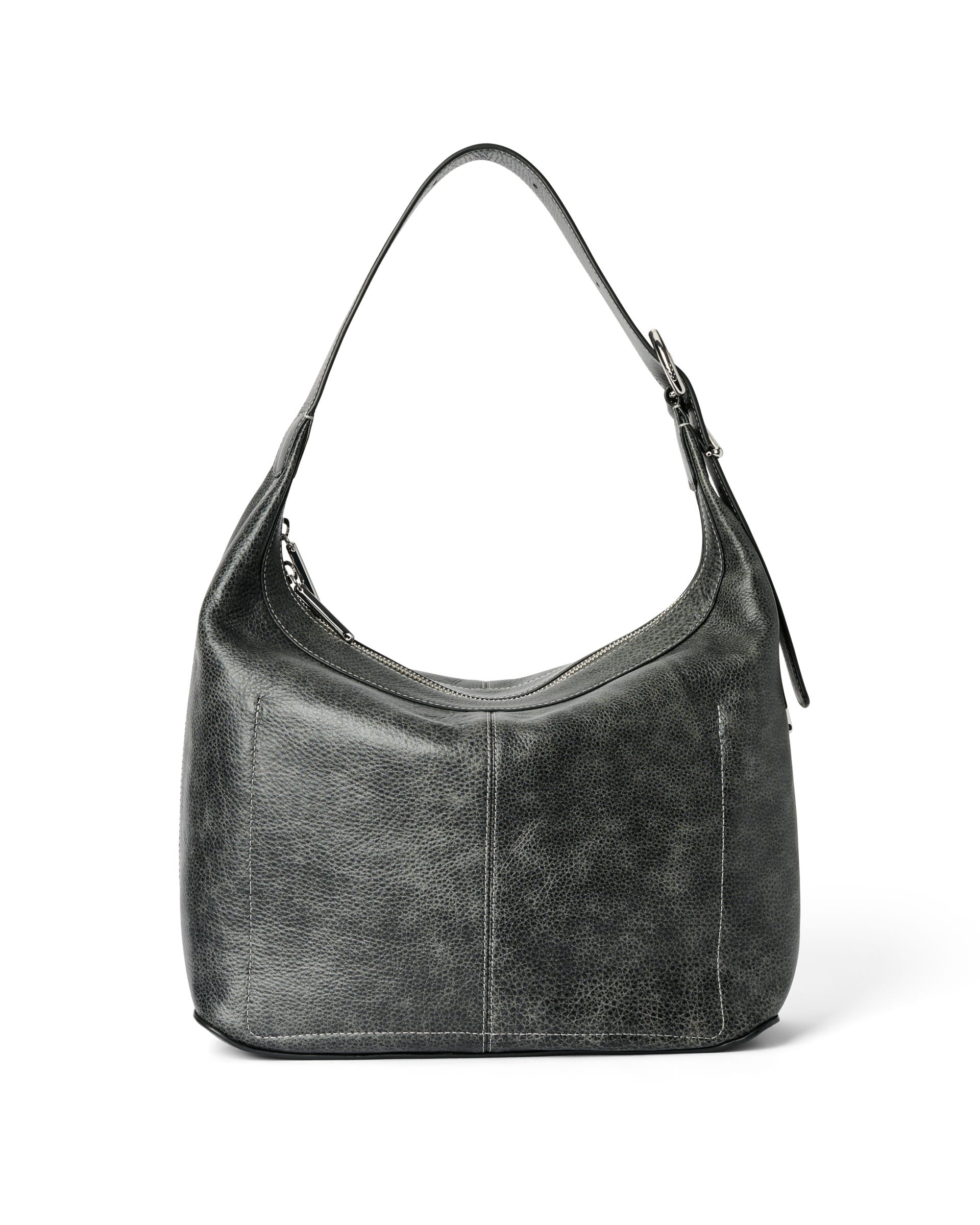 Sac en cuir ECCO® Hobo Medium porté épaule et bandoulière - Multicolore - Back