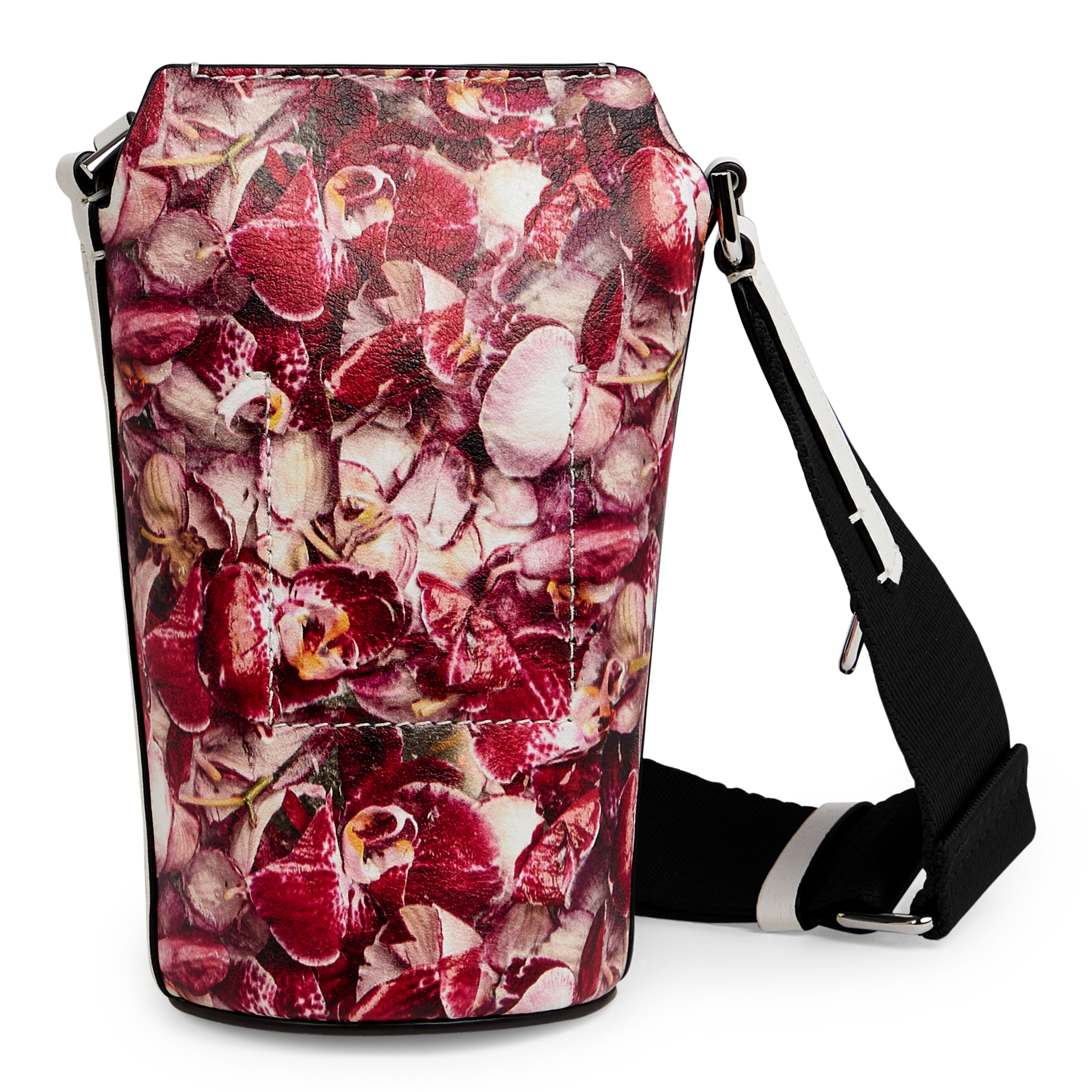 ECCO Pot Multi Flower レザークロスボディバッグ | レッド