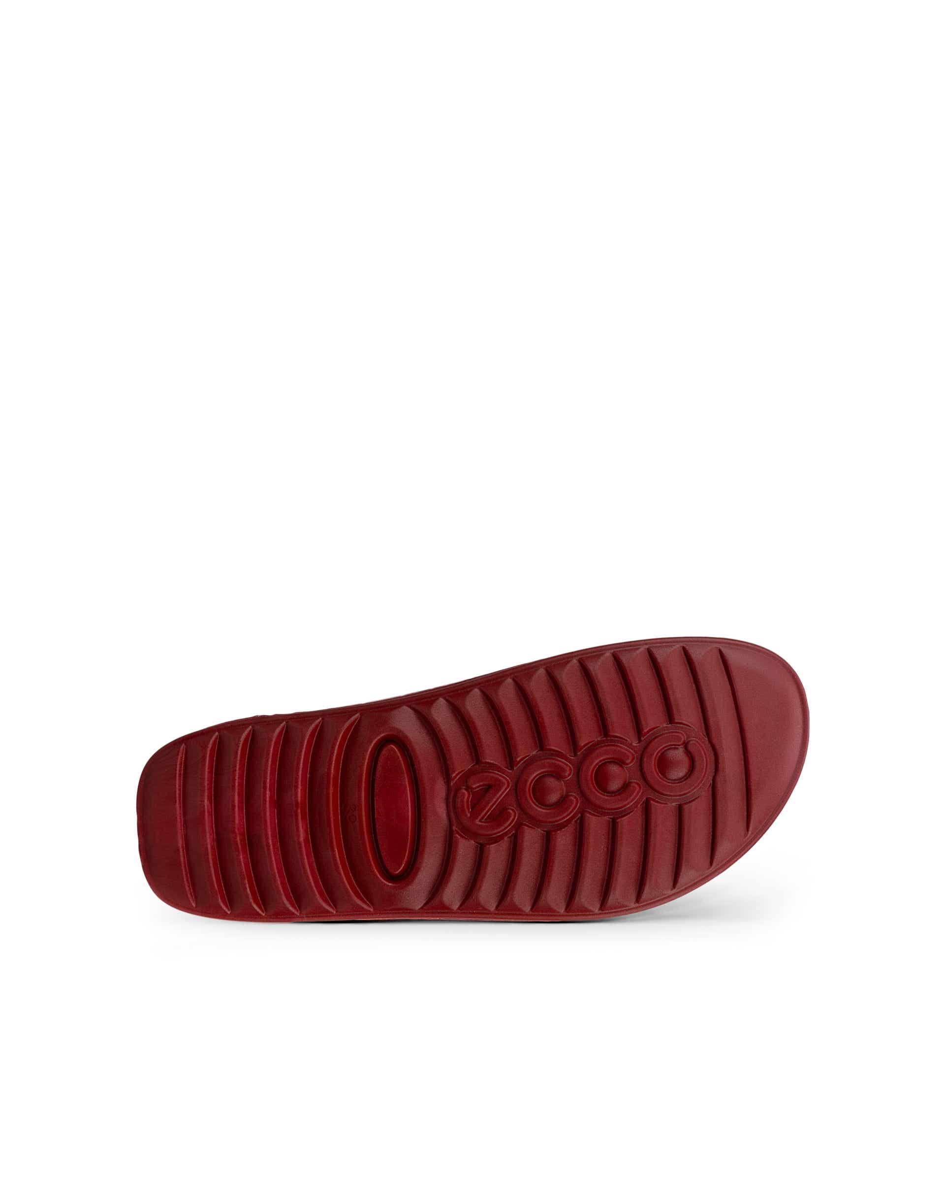 ECCO® COZMO Damen Ledersandale mit zwei Riemen - Rot - Sole