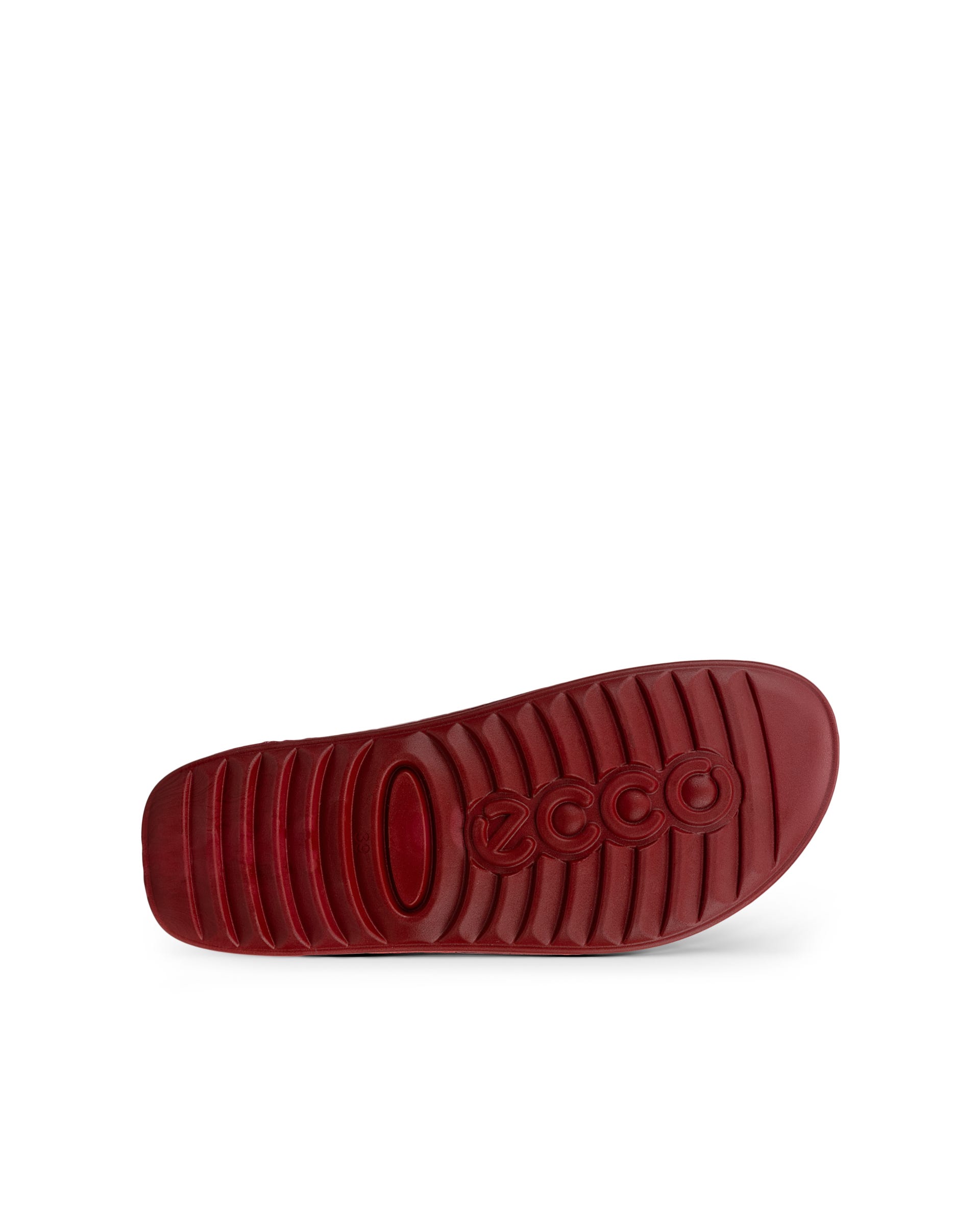 ECCO® COZMO Damen Ledersandale mit zwei Riemen - Rot - Sole