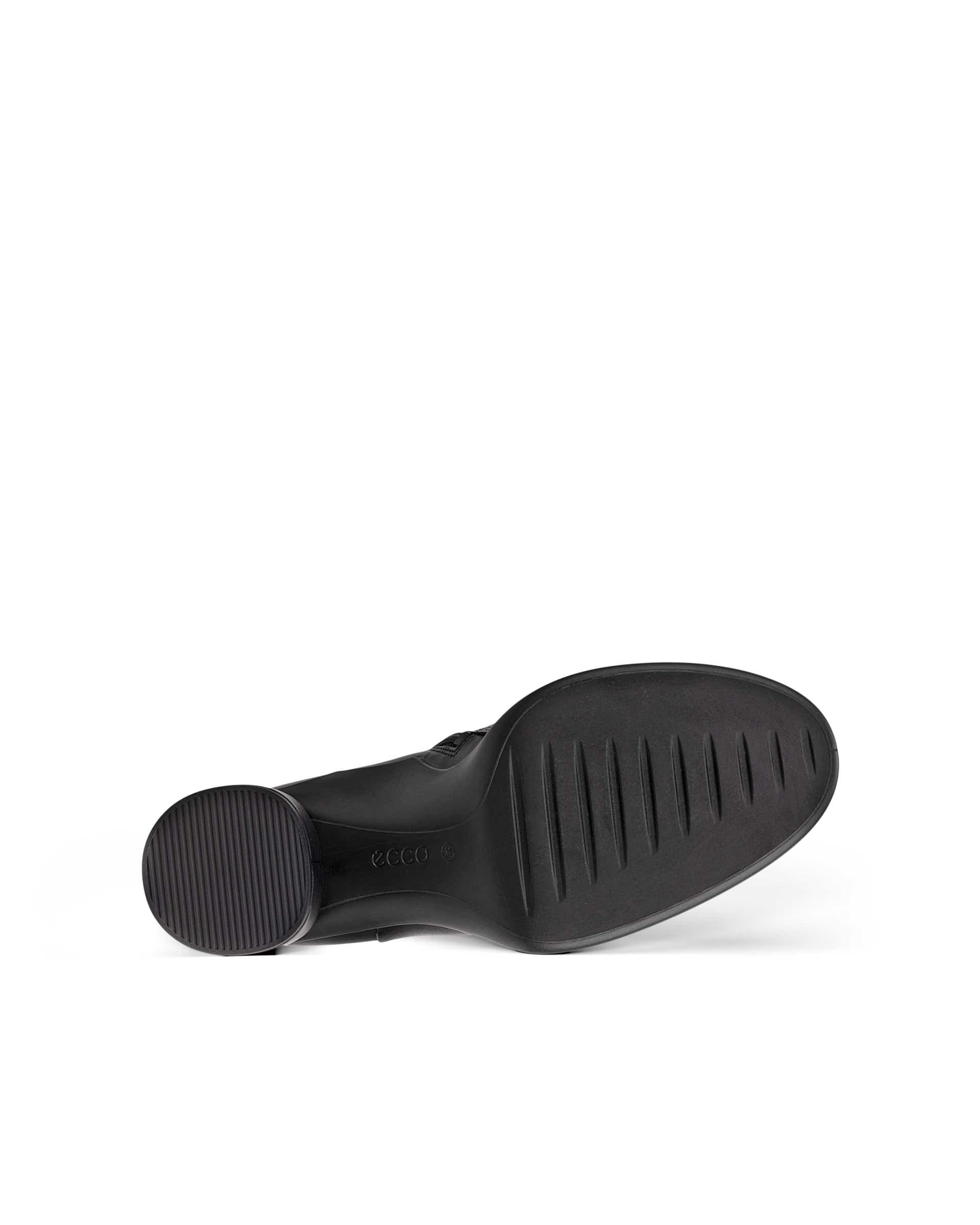 ECCO Sculpted LX 55 ウィメンズ レザーミッドカットブーツ - ブラック - Sole