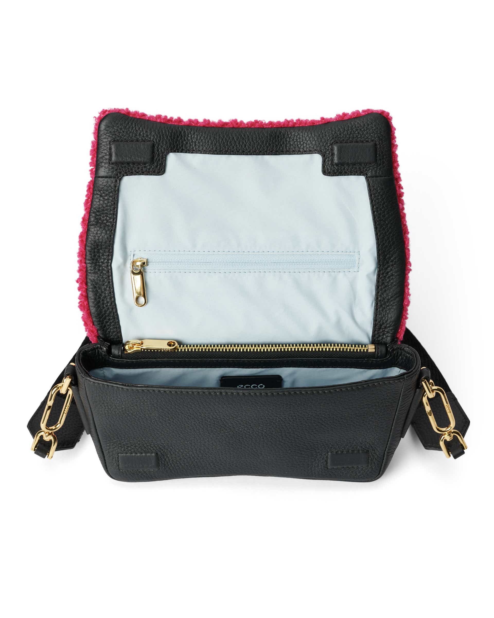ECCO Pinch Soft Snuggle レザークロスボディバッグ - ピンク - Inside