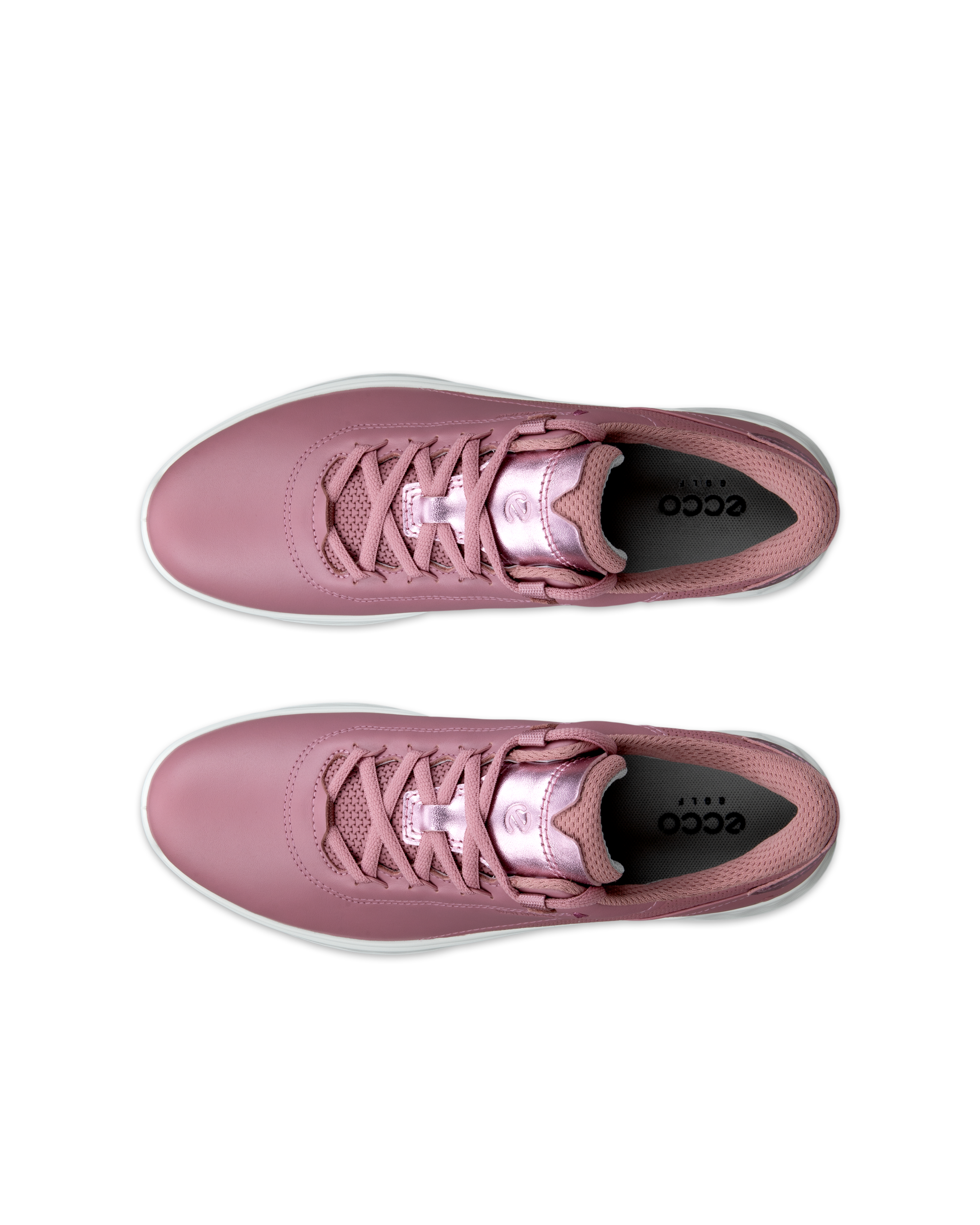 【上質:セレブメーカー】ecco エコー スパイクレス ゴルフシューズ ピンク ecco (エコー) S-THREE 102963-60619 スパイクレス ゴルフシューズ