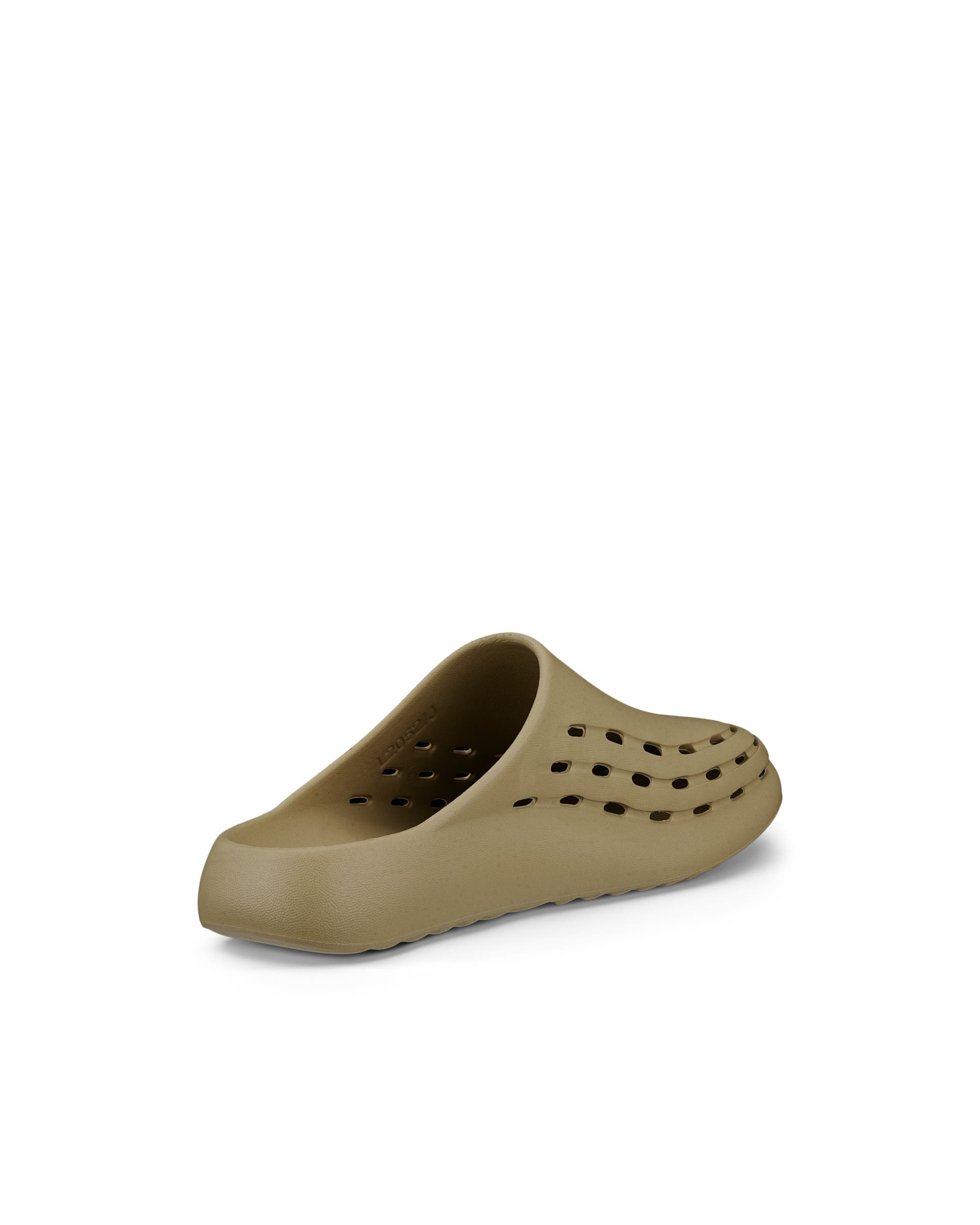 Men's ECCO® Cozmo Slide Slider - Beige - Back