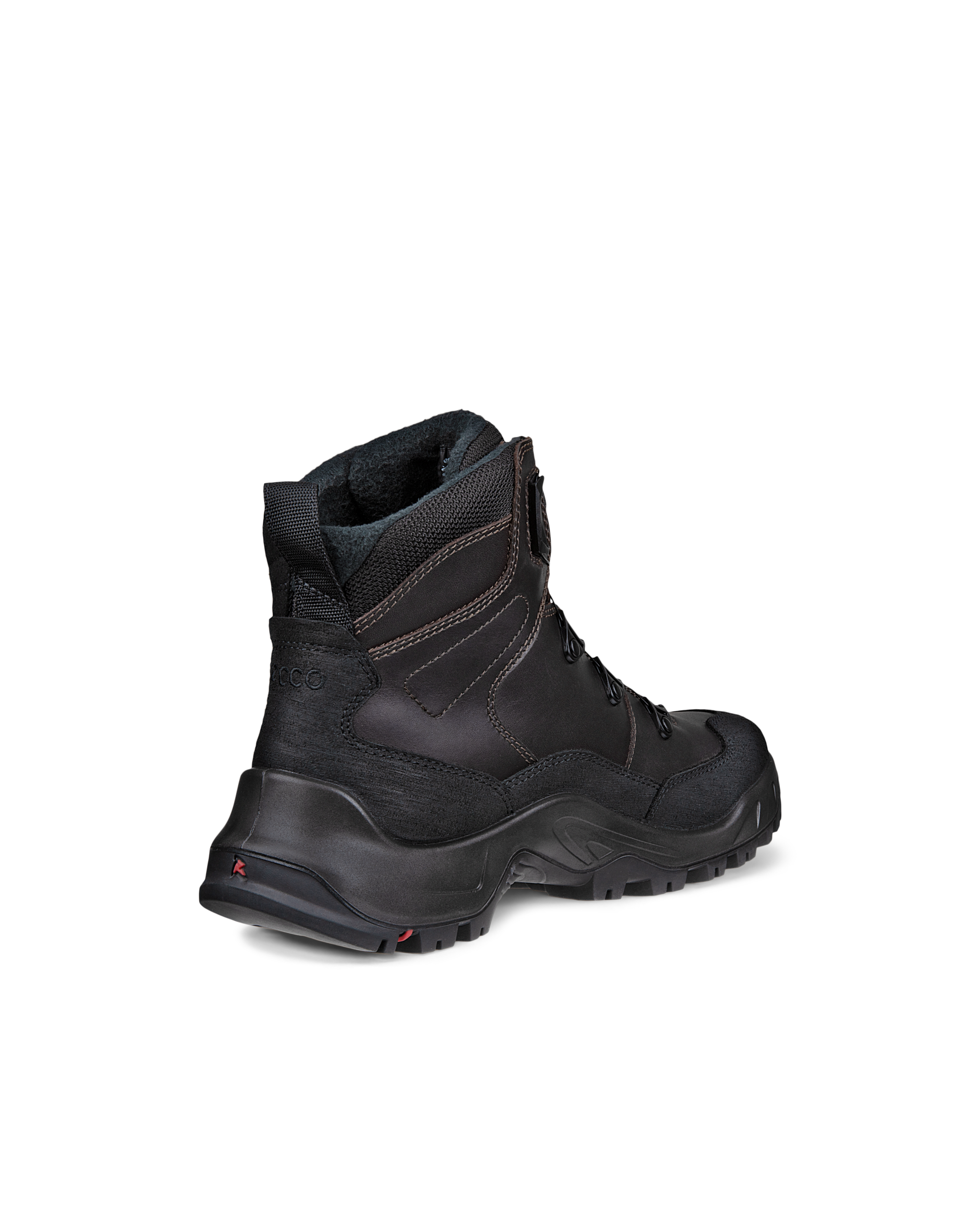 ECCO OFFROAD Men メンズ レザースニーカー | ブラウン