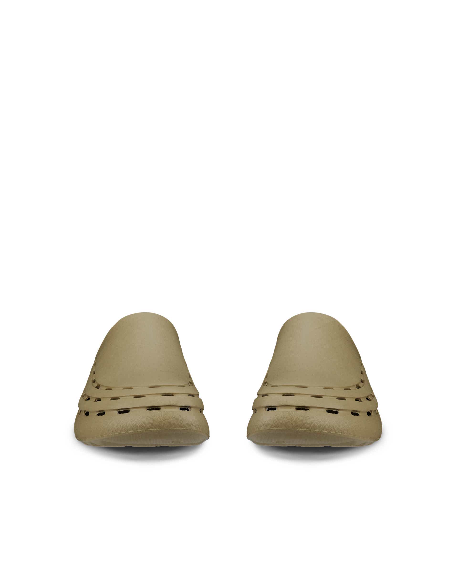 Men's ECCO® Cozmo Slide Slider - Beige - Front pair