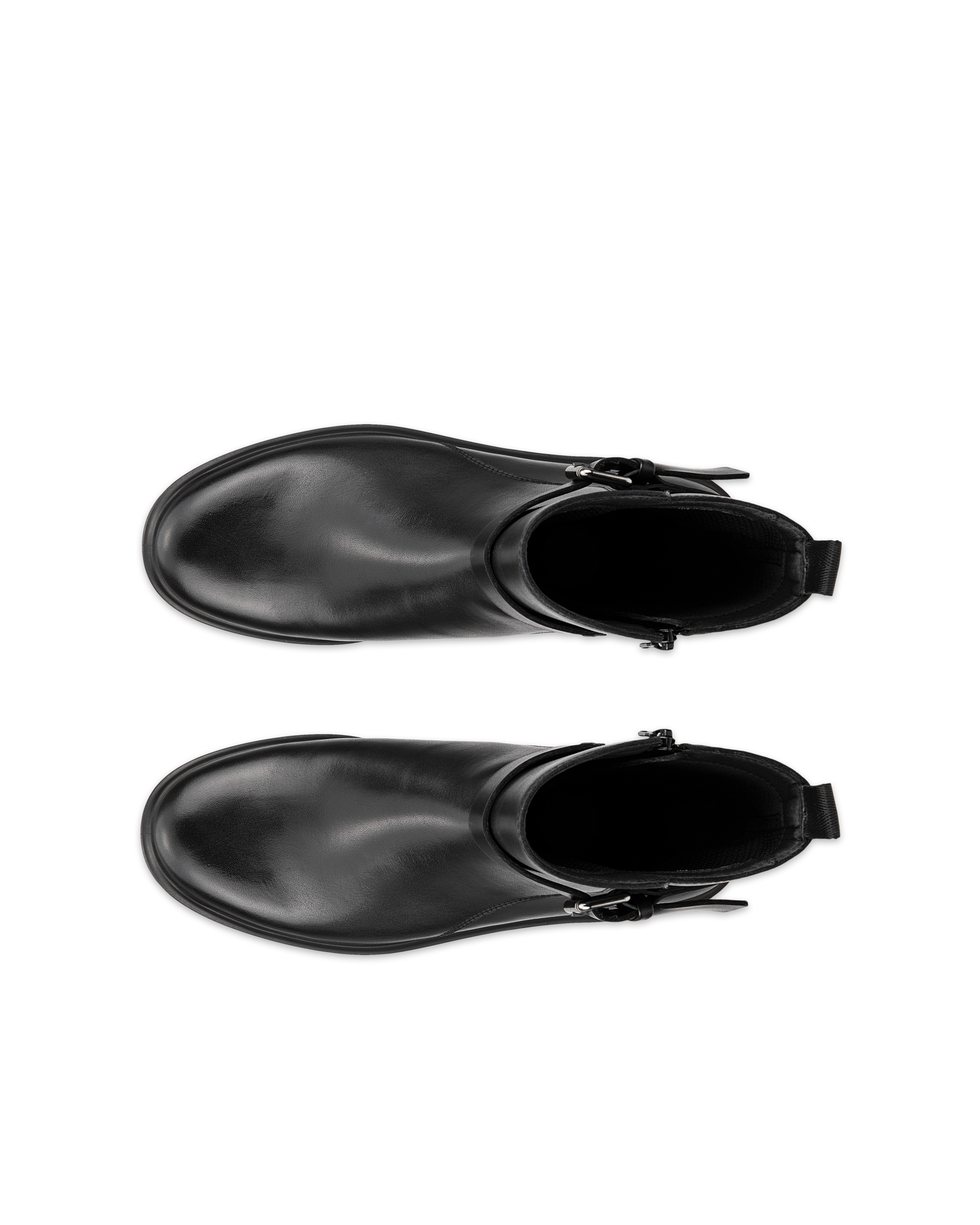 ECCO Metropole Amsterdam ウィメンズ レザーウォータープルーフブーツ - ブラック - Top left pair