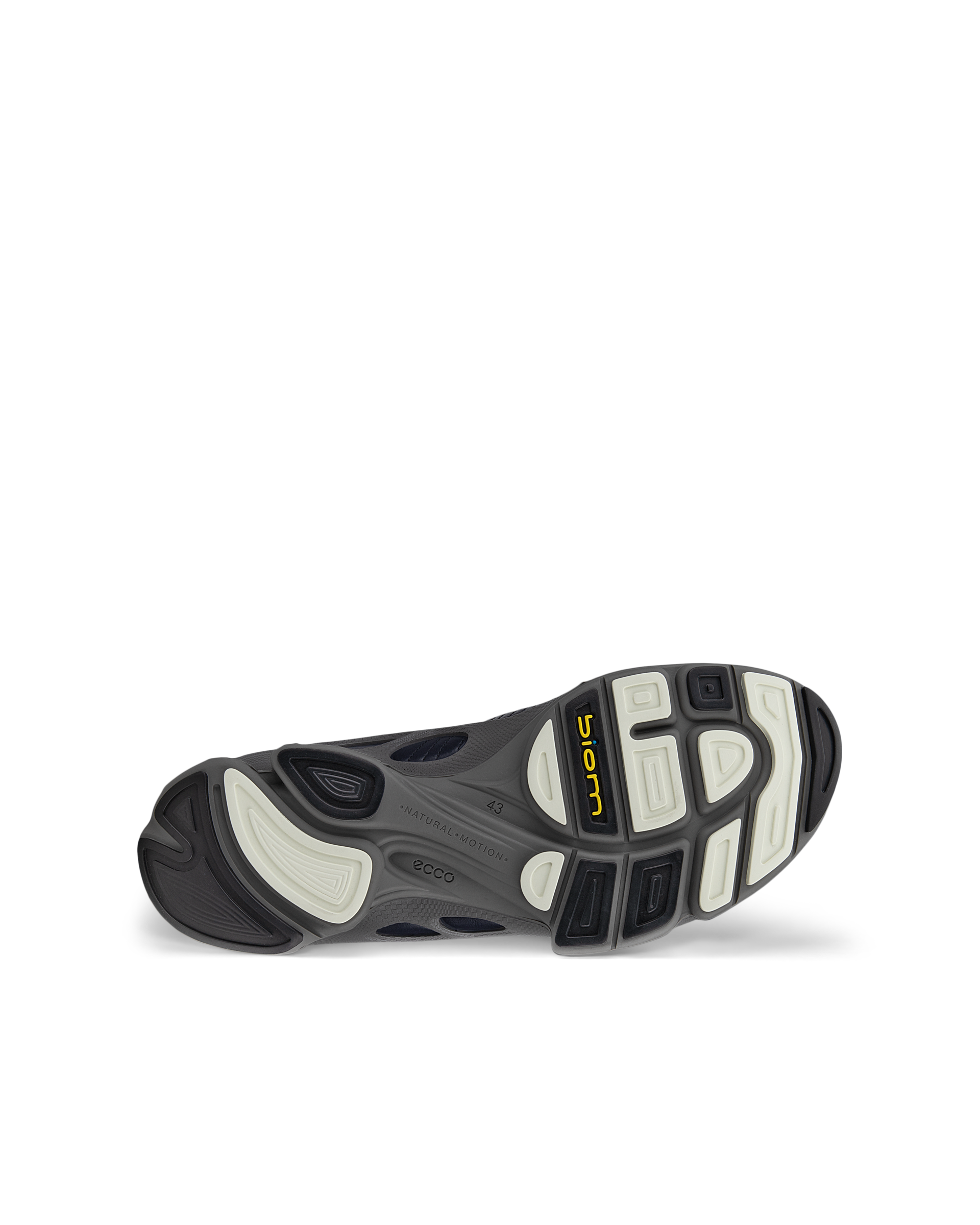 ECCO BIOM C Low メンズ レザースニーカー | ブルー