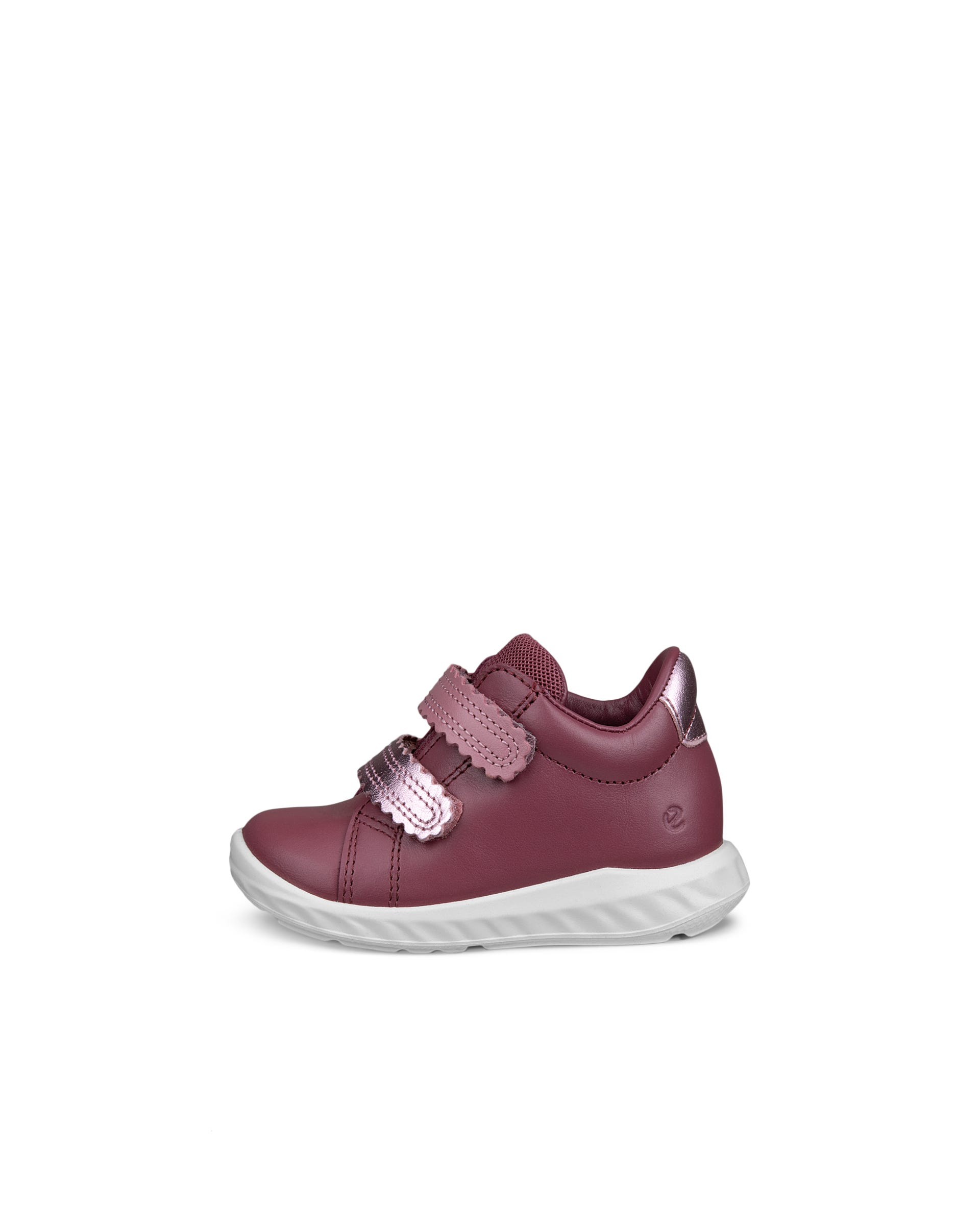 ECCO® SP.1 LITE INFANT Träningssko skinn med kardborreband barn - Rosa - Outside
