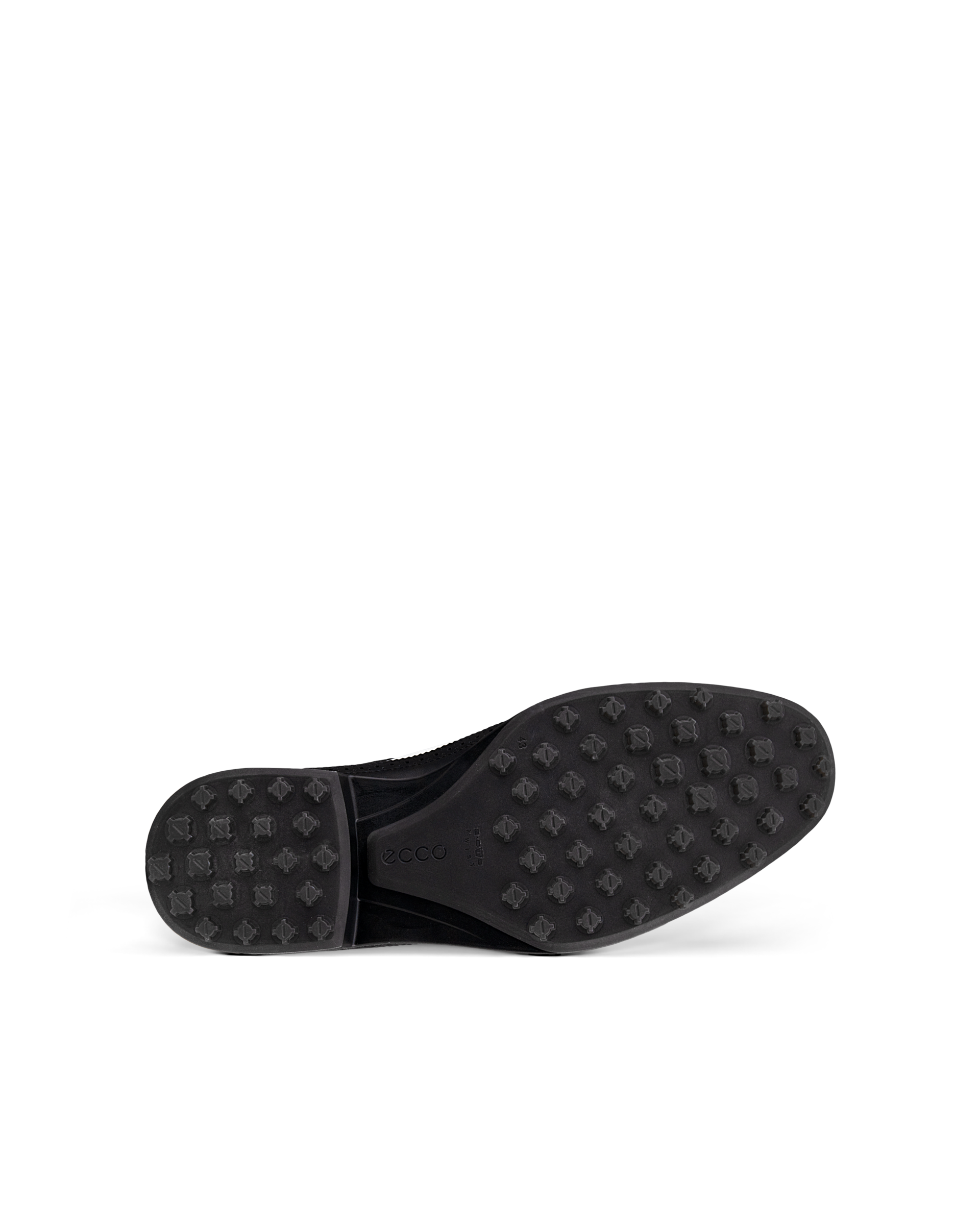 ECCO Golf Classic Hybrid メンズ レザーウォータープルーフゴルフシューズ - ブラック - Sole