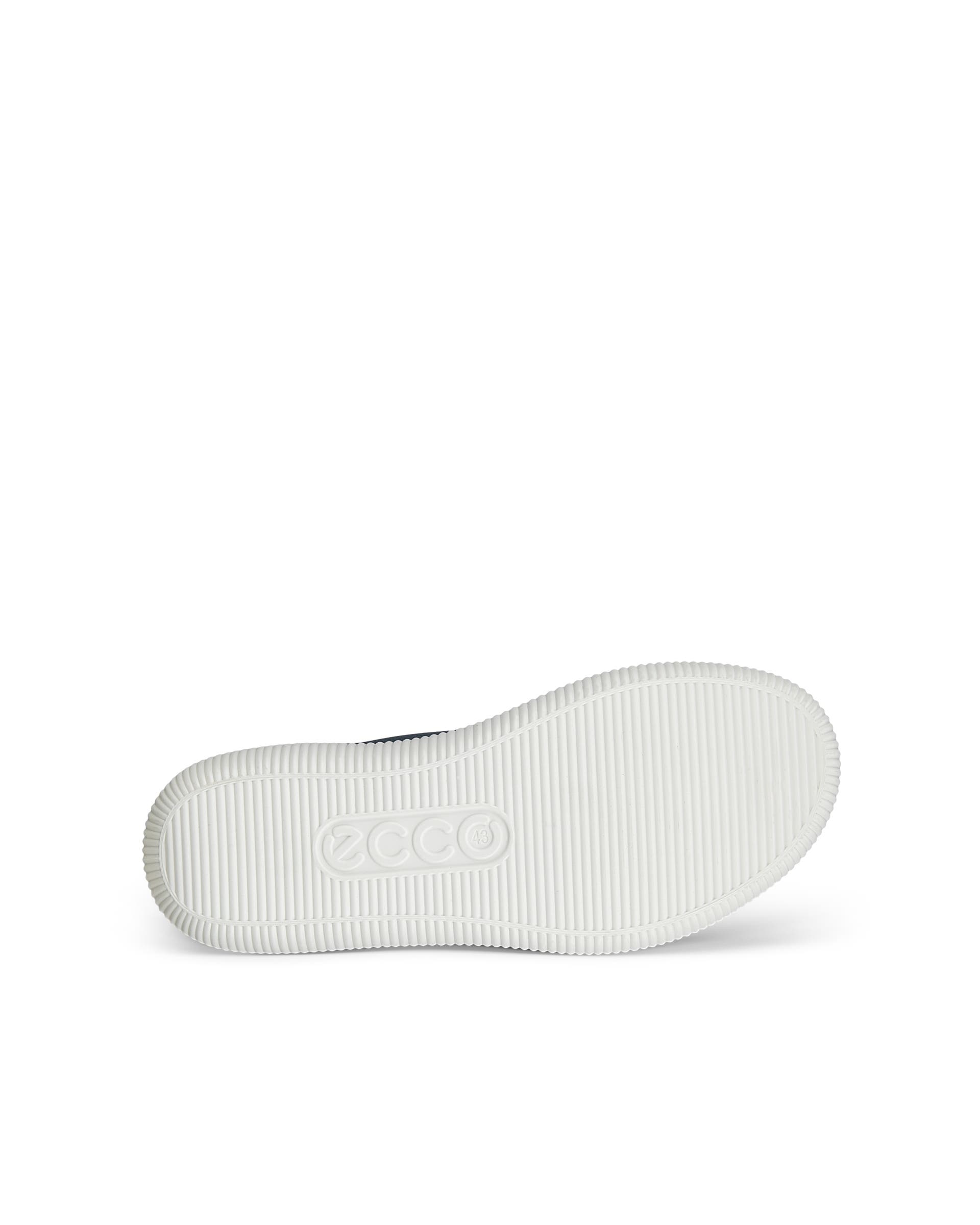 ECCO® Soft Zero Herren Ledersneaker - Blau - Sole