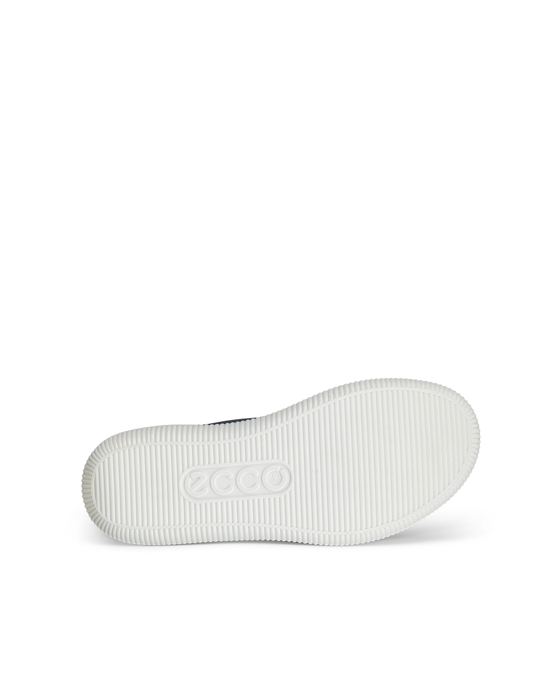 ECCO® Soft Zero Herren Ledersneaker - Blau - Sole