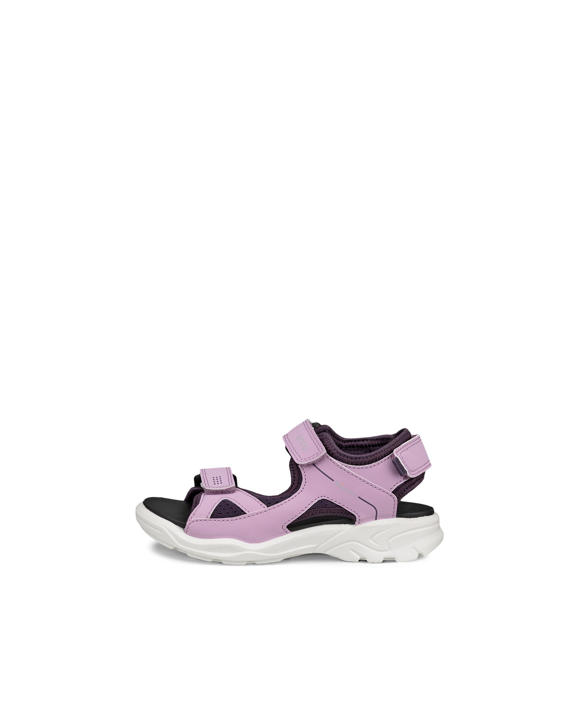 ECCO® Cozmo sandale en cuir deux brides pour femme - Violet - Outside