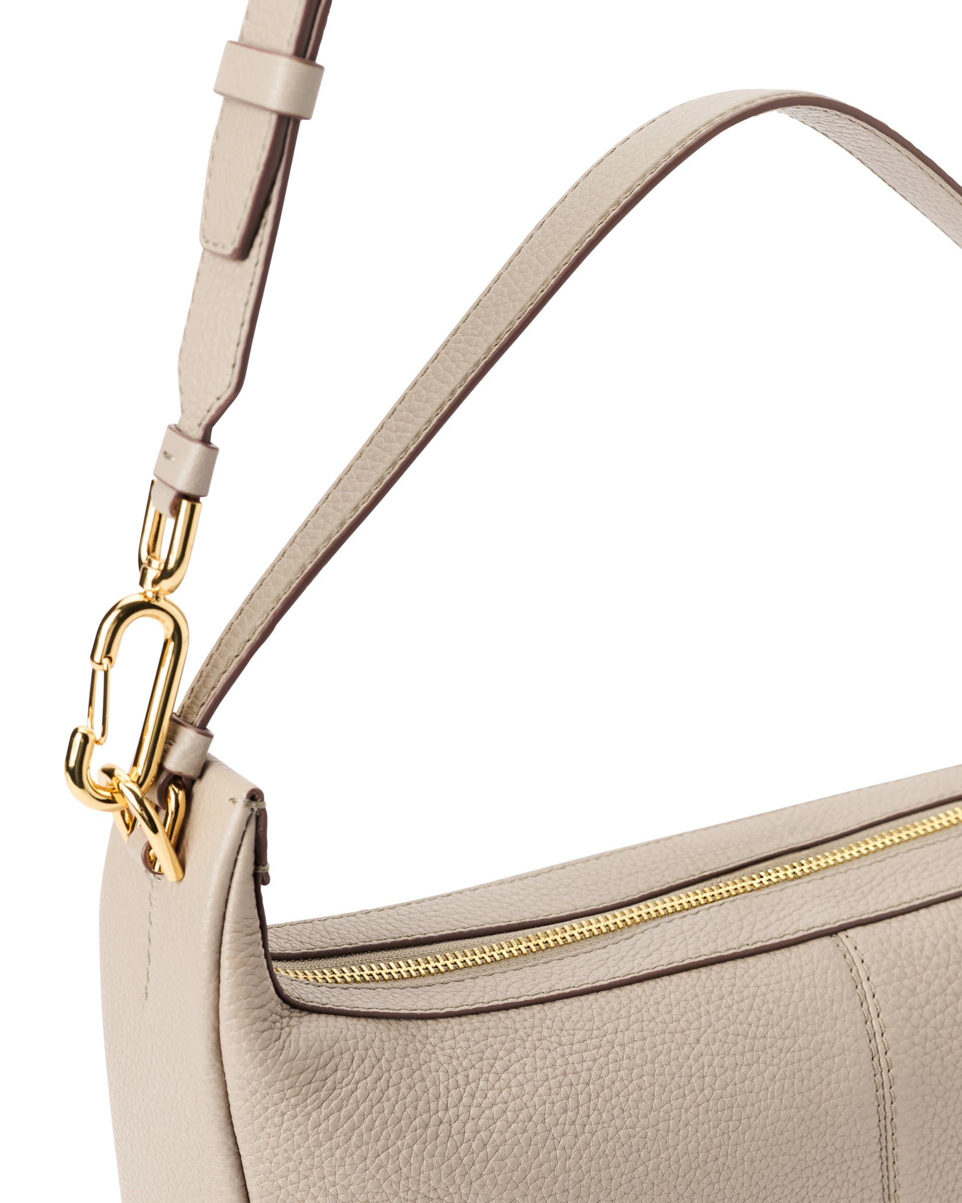 ECCO® Hobo bőr hobo táska - Bézs - Detail-2