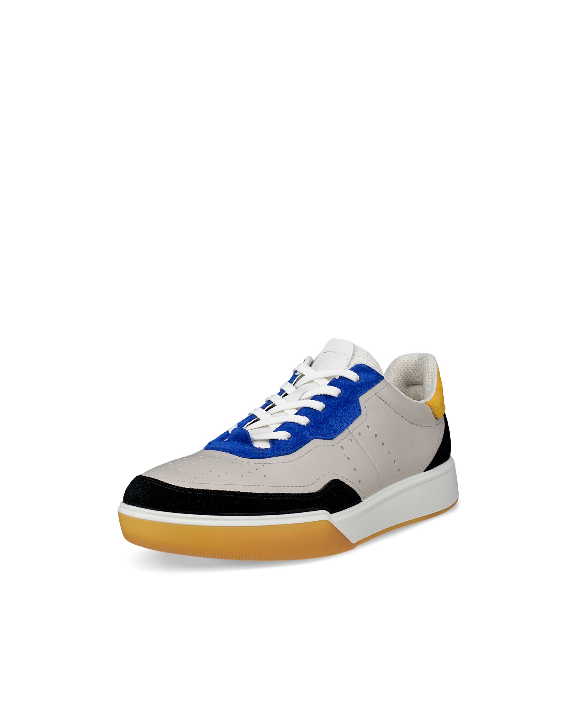 ECCO® Street Court Herren Ledersneaker - Mehrfarbig - Main
