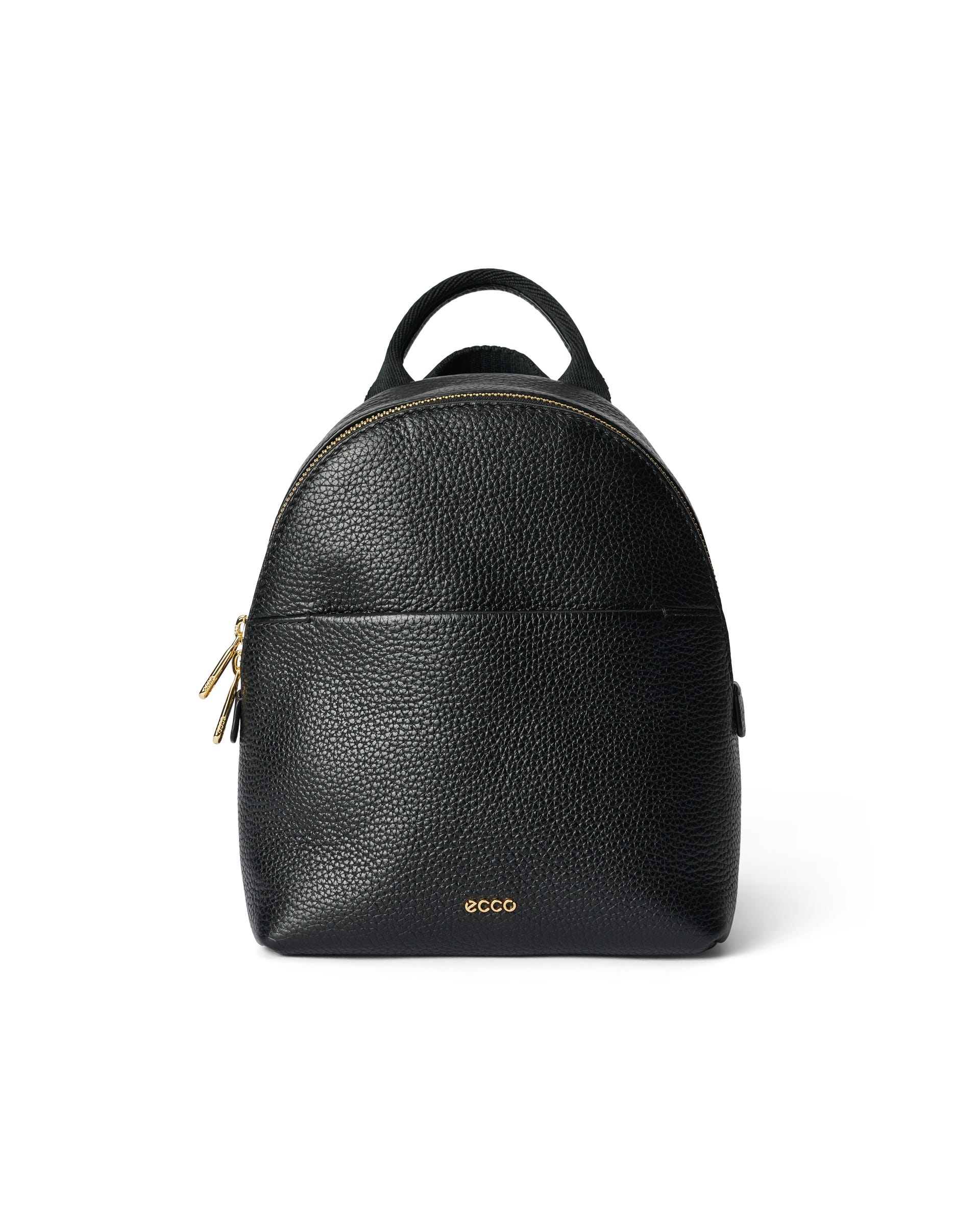 ECCO® Round Pack Pebbled Leather Backpack
