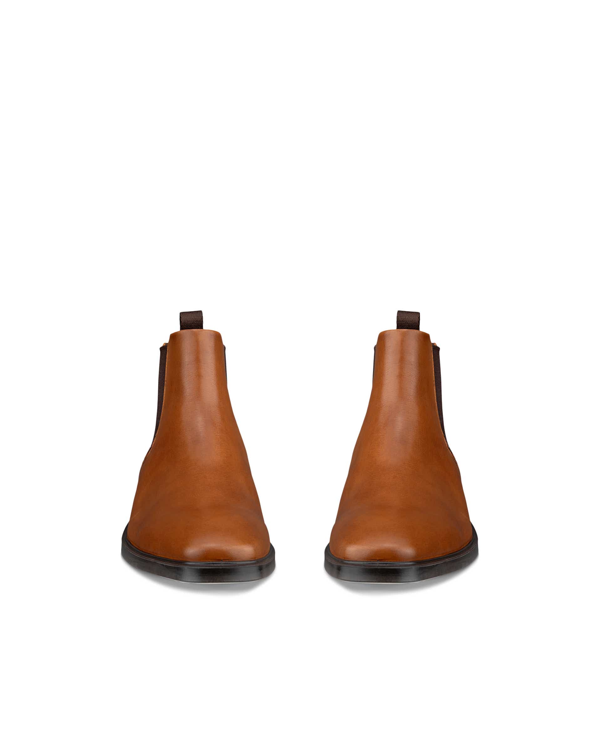 ECCO® METROPOLE MILAN botte Chelsea en cuir pour homme - Marron - Front pair