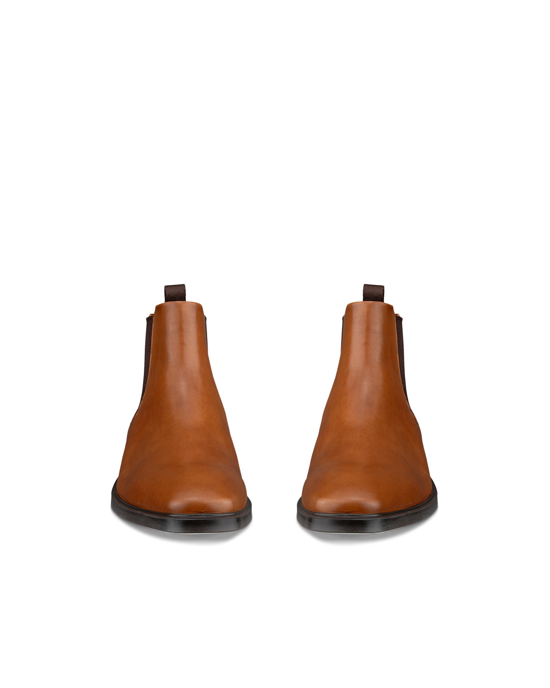 ECCO® METROPOLE MILAN botte Chelsea en cuir pour homme - Marron - Front pair