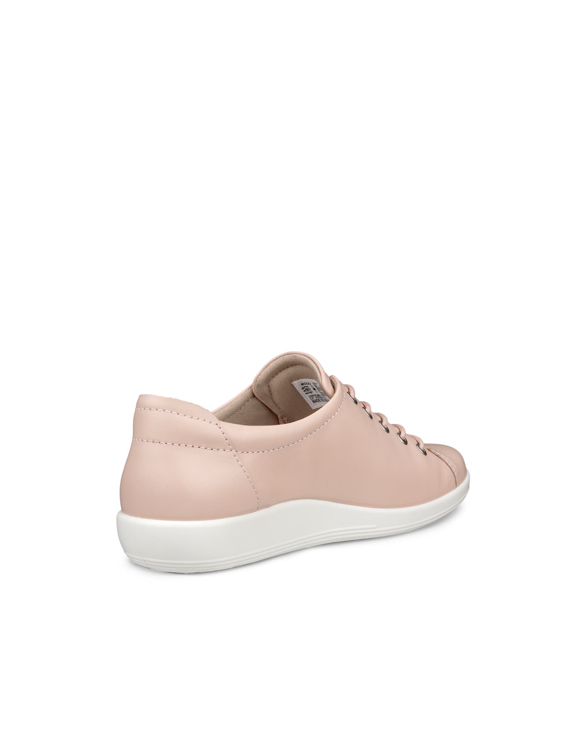 ECCO® Soft 2.0 Damen Ledersneaker - Rosa - Back