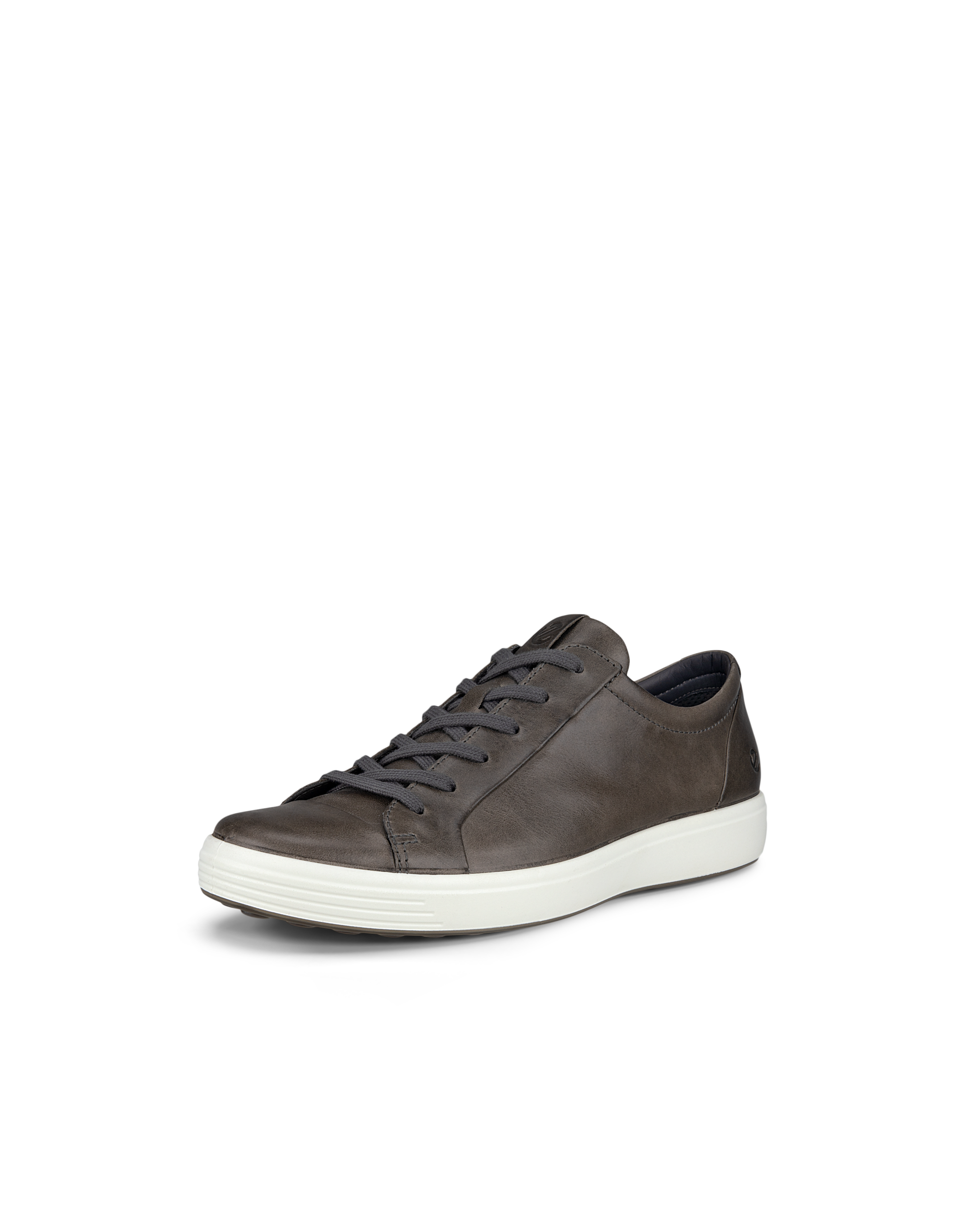 Men's ECCO® Soft 7 Leather Sneaker | Grey