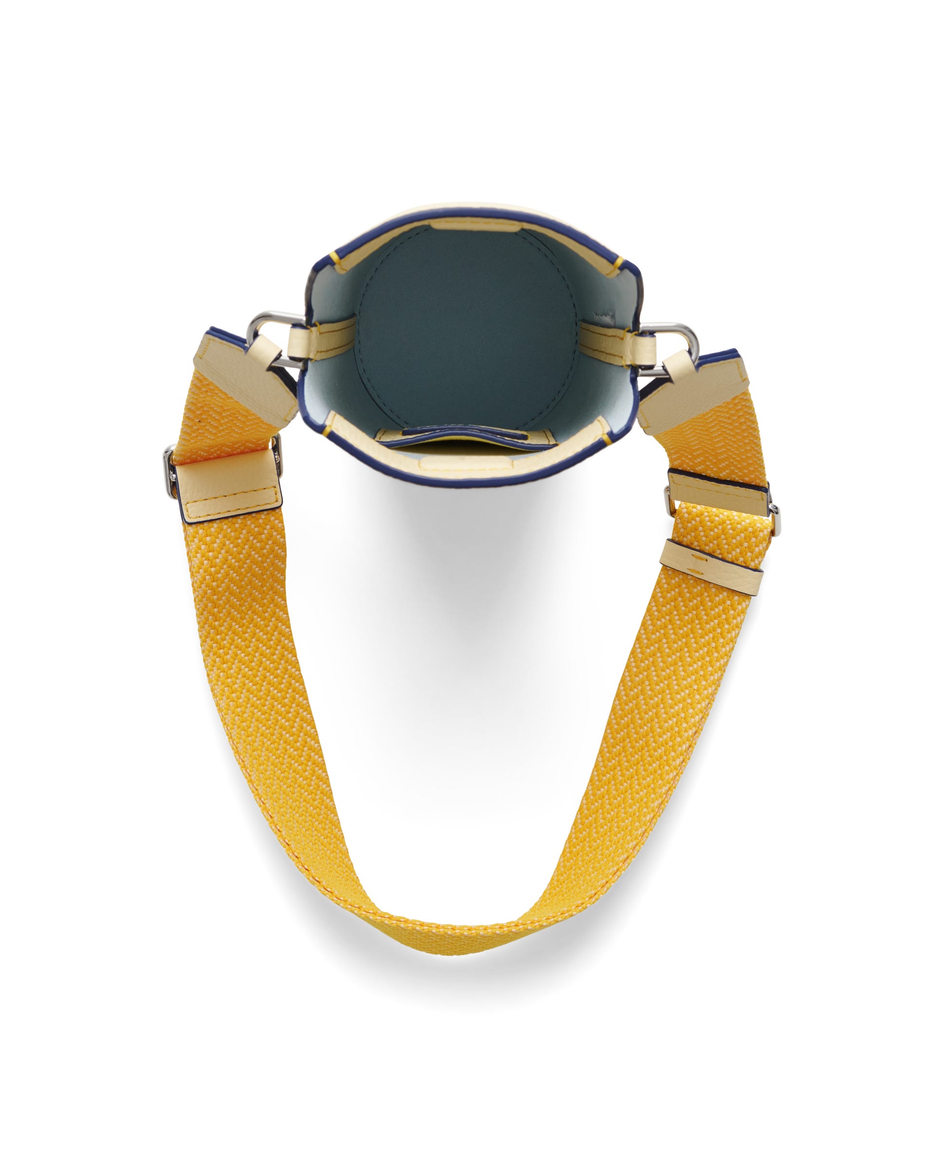 ECCO Pot Soft Pebbled レザークロスボディバッグ | イエロー