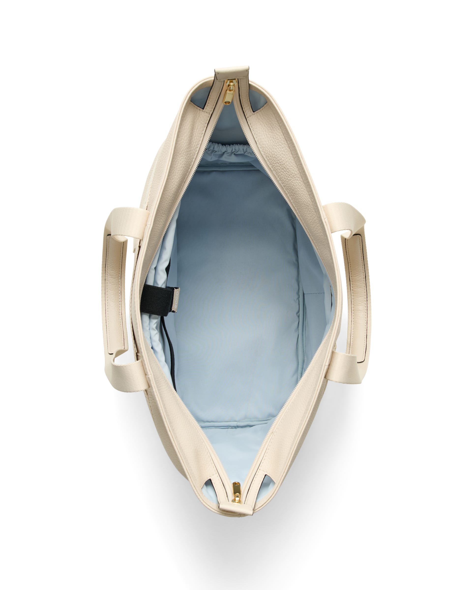 ECCO Tote Globetrotter レザートートバッグ - ベージュ - Birdeye