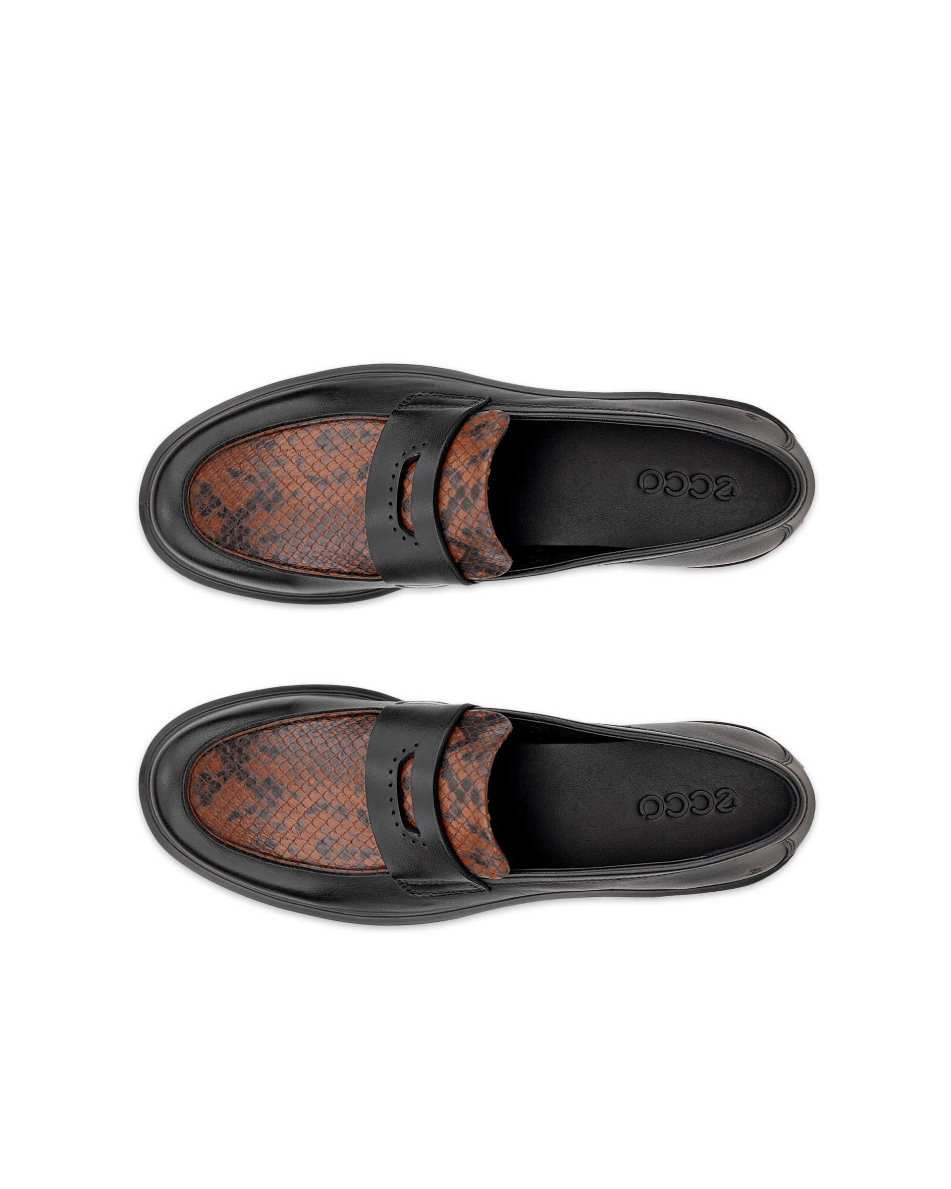 ECCO® METROPOLE VIENNA Skinnloafer dam - Svart - Top left pair