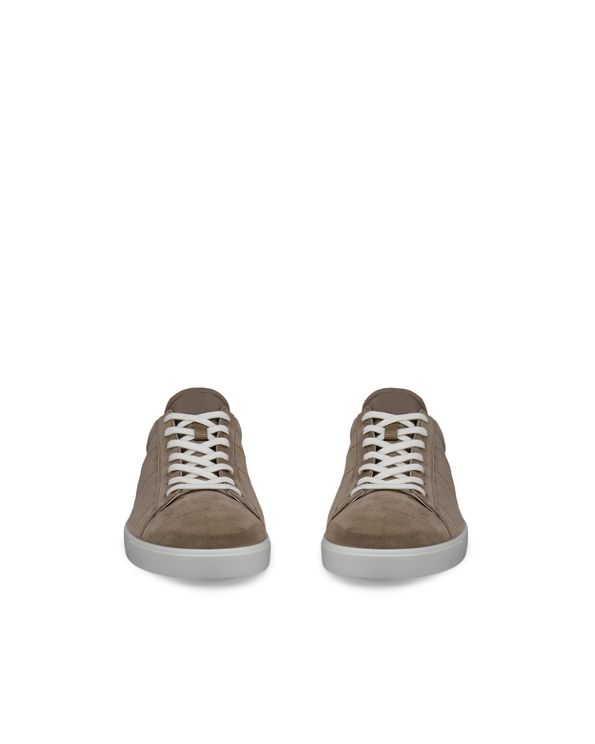 ECCO® STREET LITE baskets en daim pour homme - Marron - Front pair