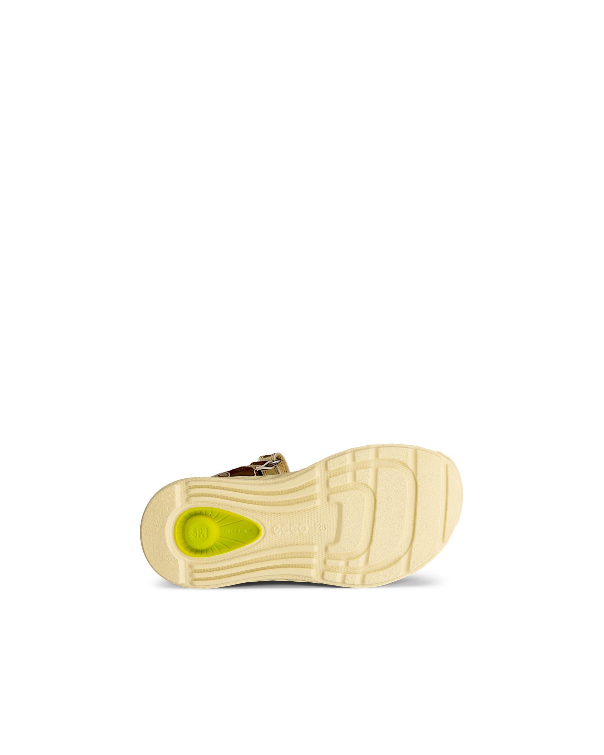 Dětské kožené sandály ECCO® SP.1 Lite Sandal - Zlatá - Sole