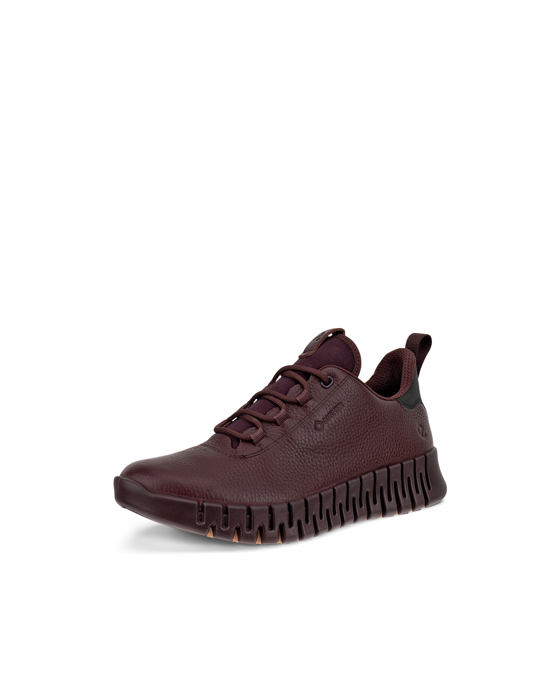 ECCO Gruuv WOMEN ウィメンズ レザーGore-Texスニーカー - パープル - Main