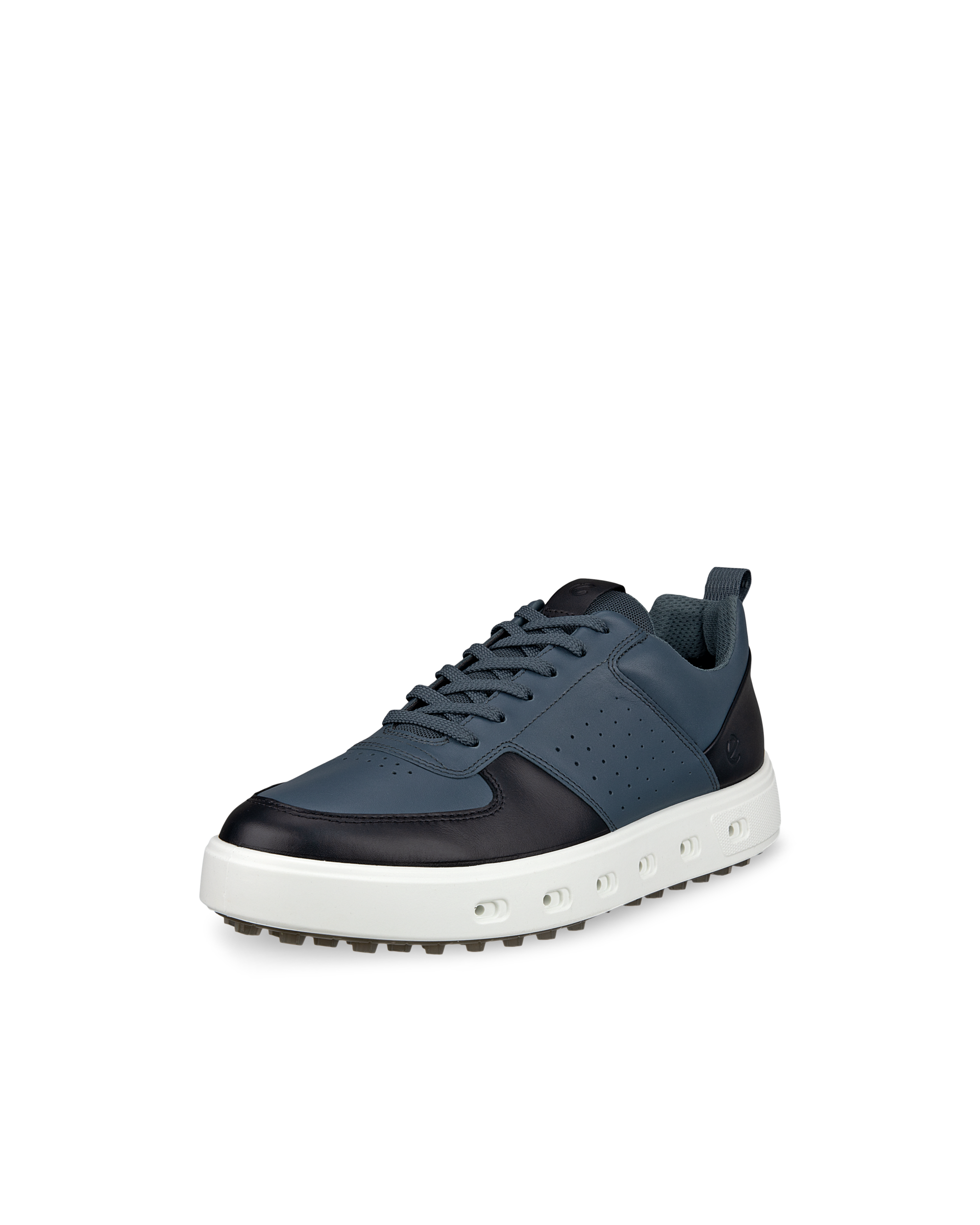 ECCO Golf Street メンズ レザーGore-Texゴルフシューズ | ブルー