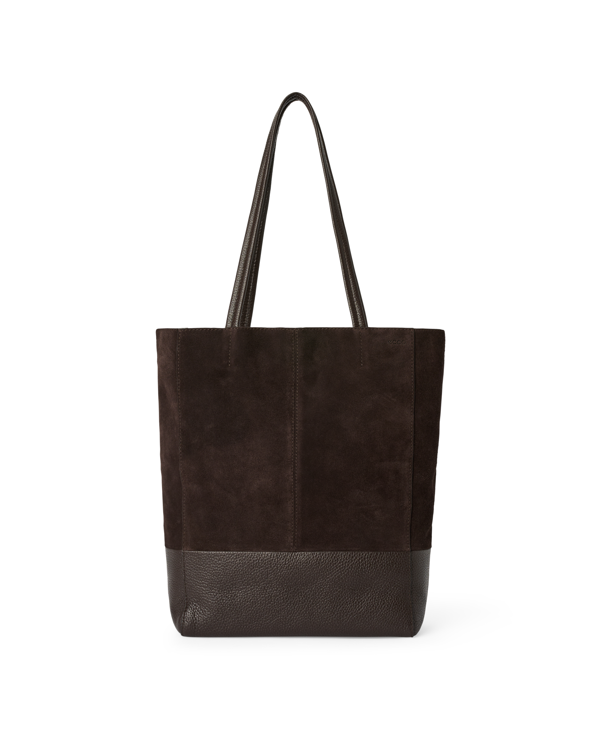 ECCO Aven Tote - Women's Leather Tote Bag - Brown