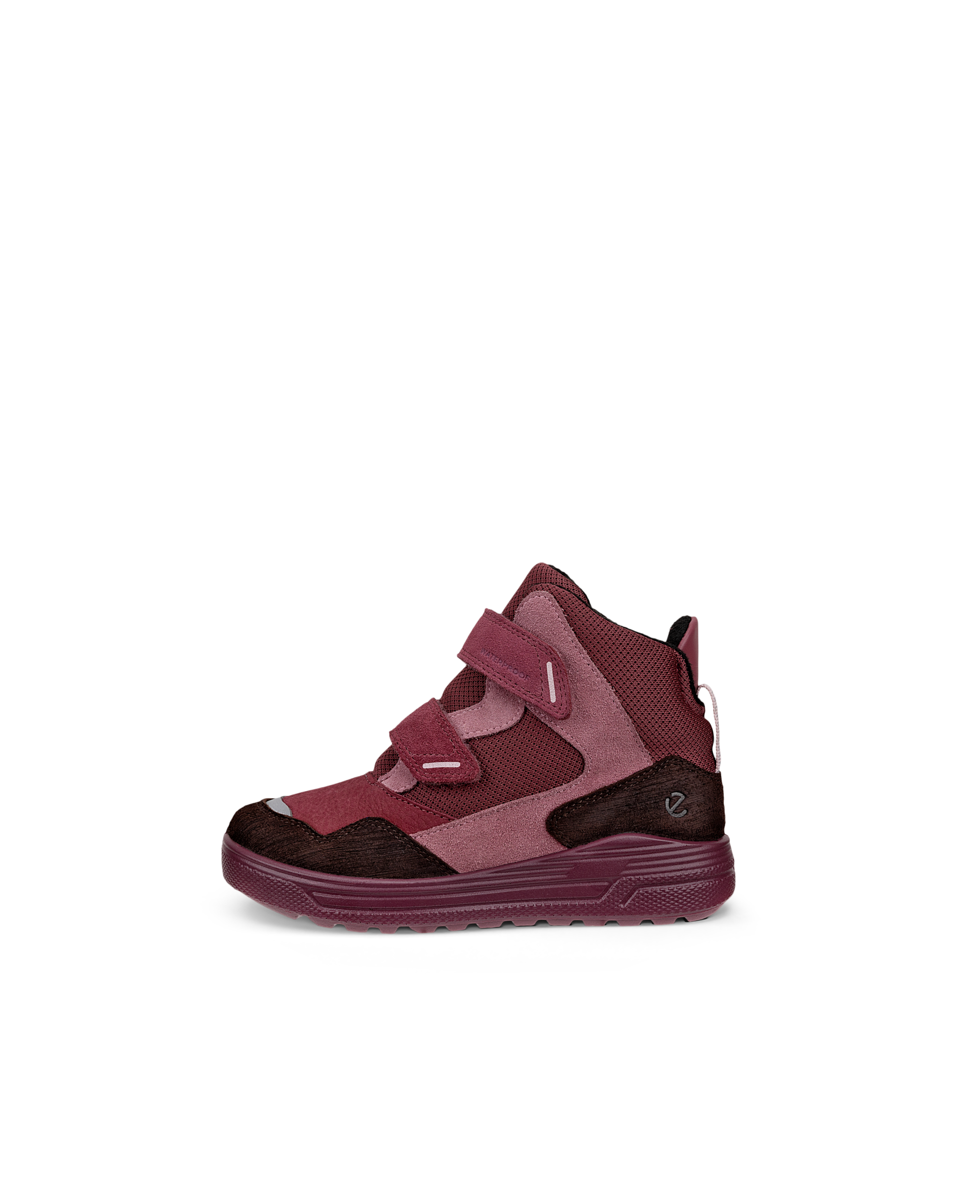 ECCO® URBAN SNOWBOARDER gyerek vízálló textil téli csizma - Rózsaszín - Outside