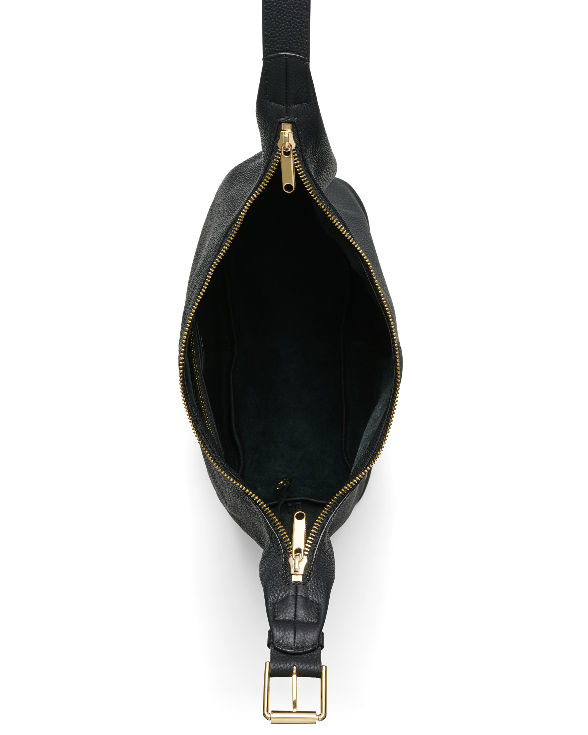 ECCO® Hobo Hobo-väska i skinn - Svart - Birdeye