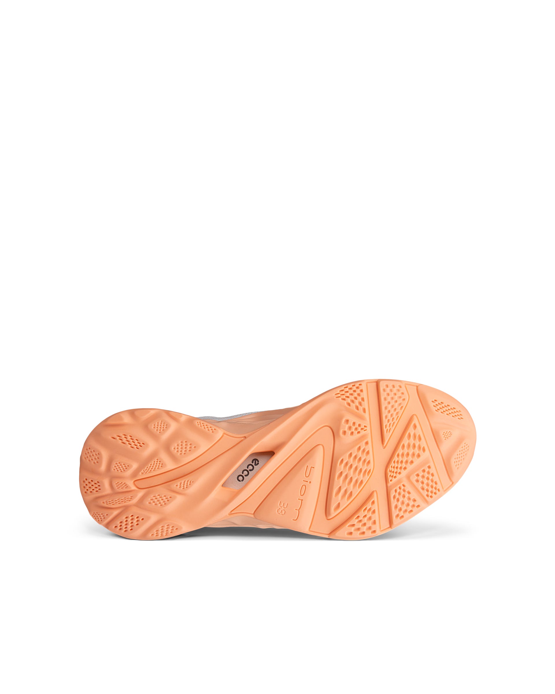 ECCO® BIOM Infinite Dames sneaker van textiel - Oranje - Sole