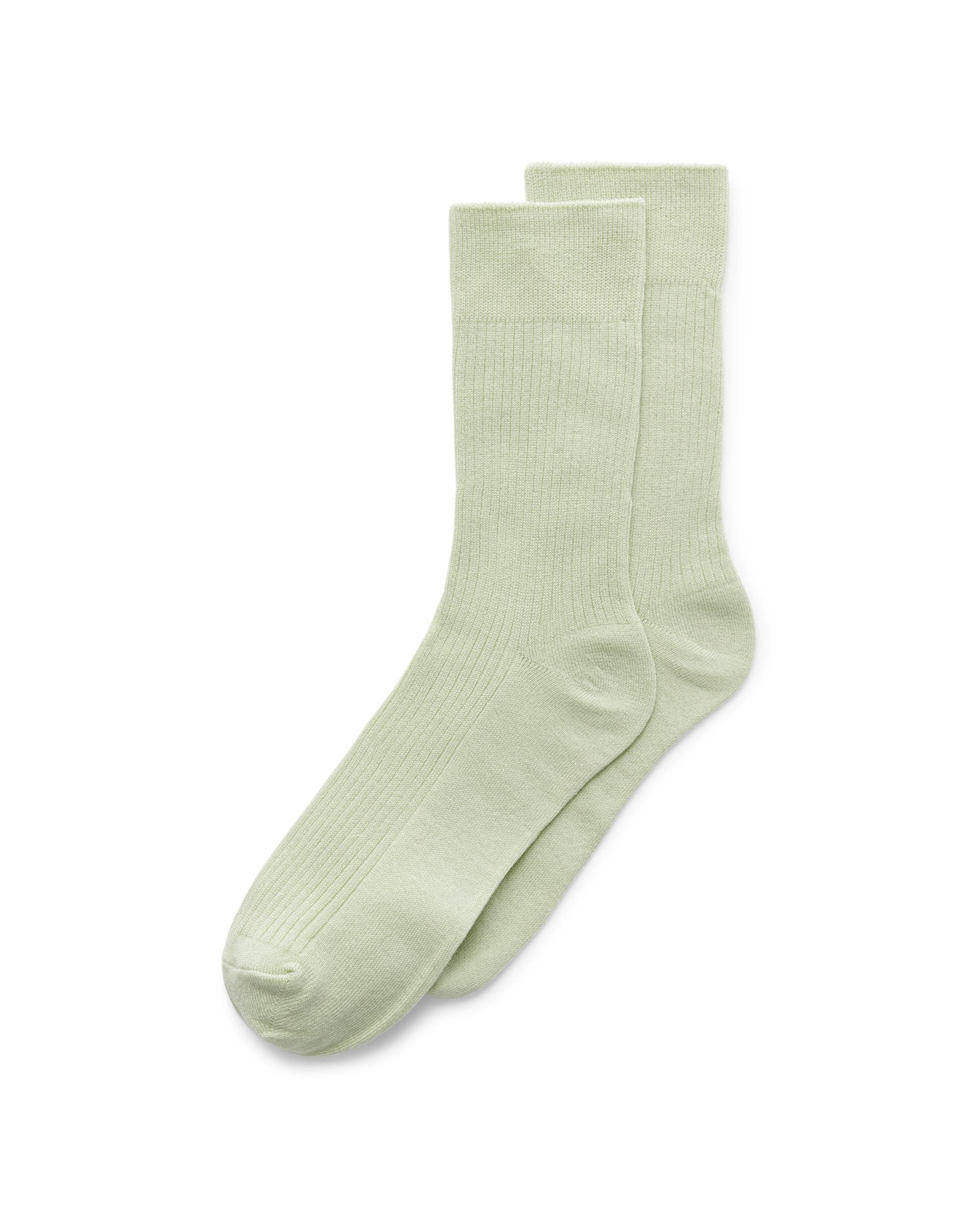 ECCO® Casual Damen Gerippte Socken - Grün - Main